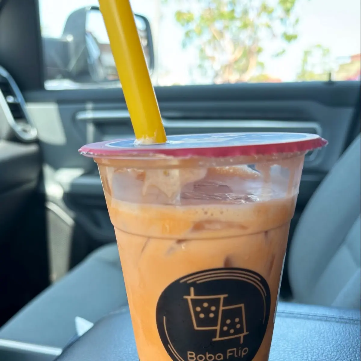 Thai Tea with Boba