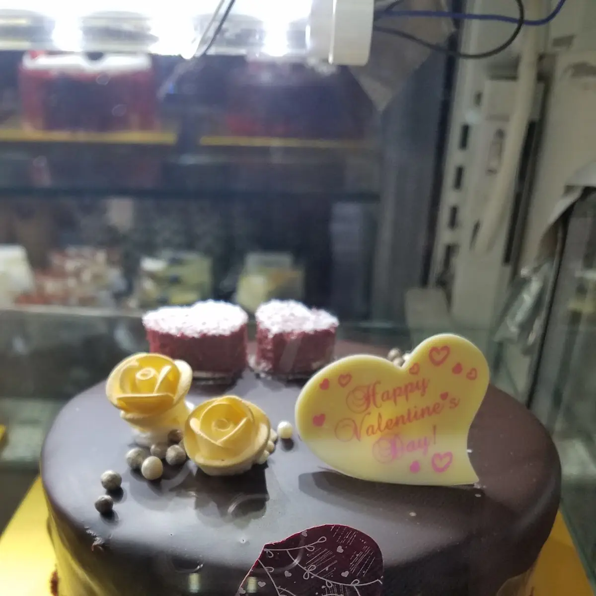 Slice of Chocolate Cake