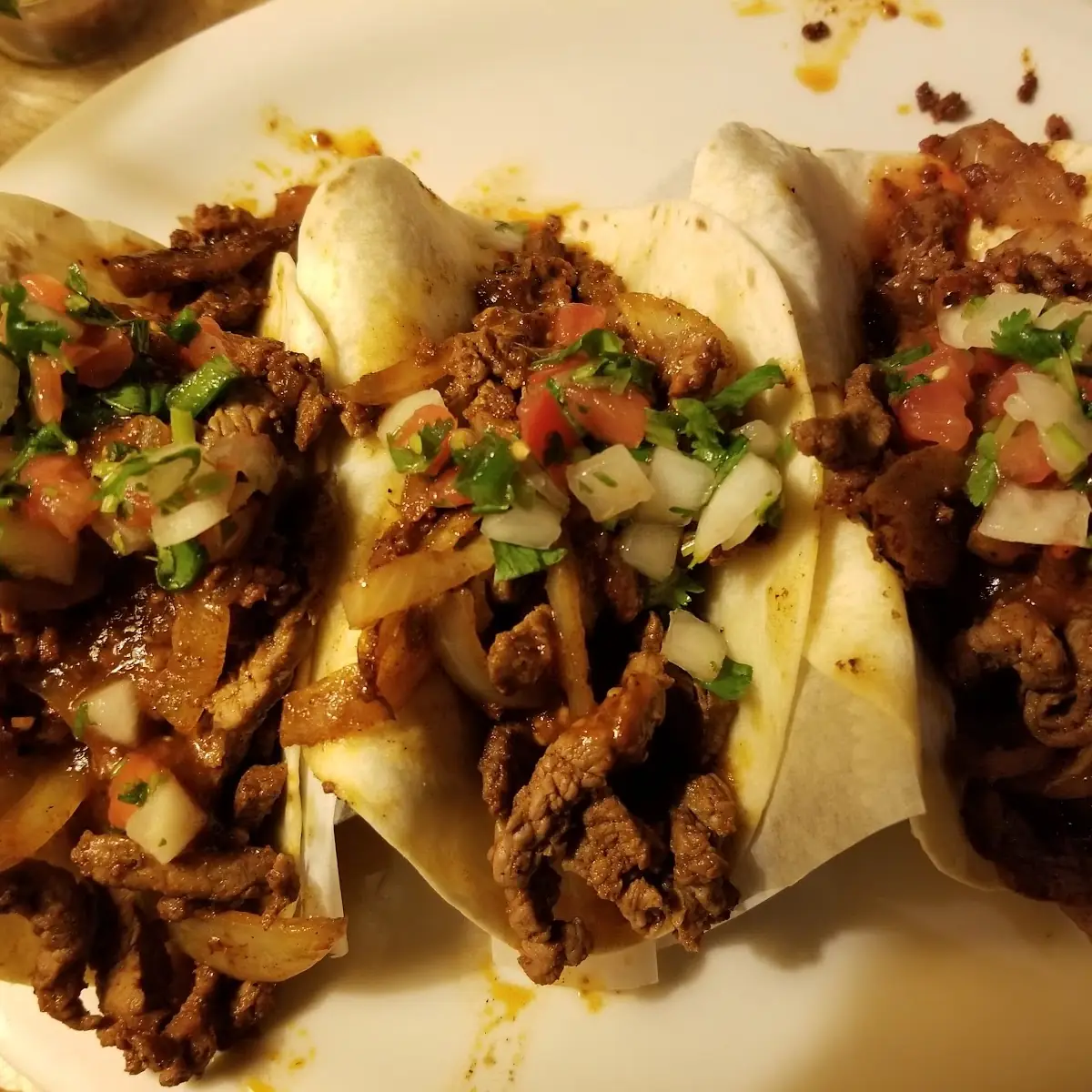 Steak and Chorizo Taco