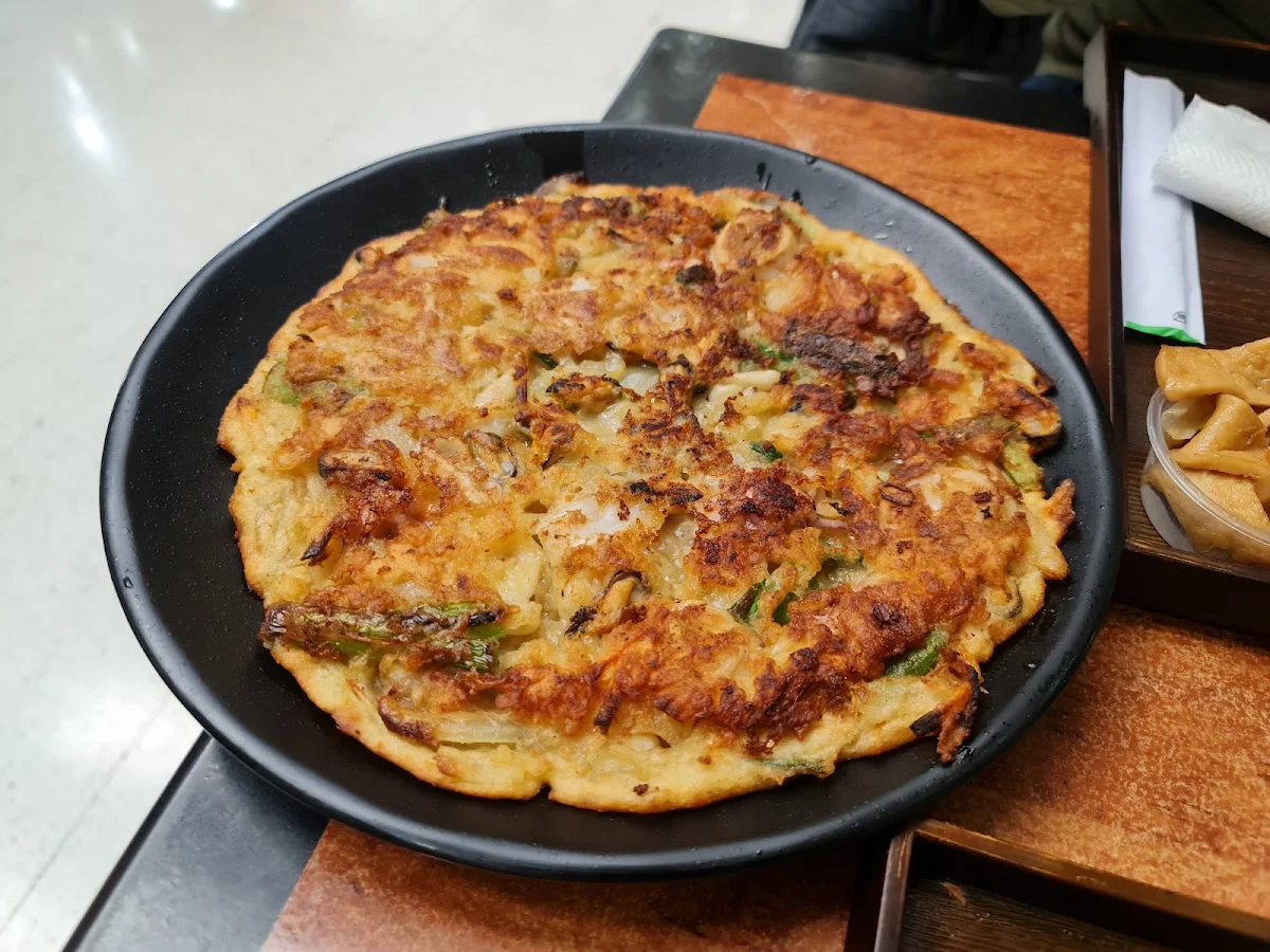 Seafood Pancakes