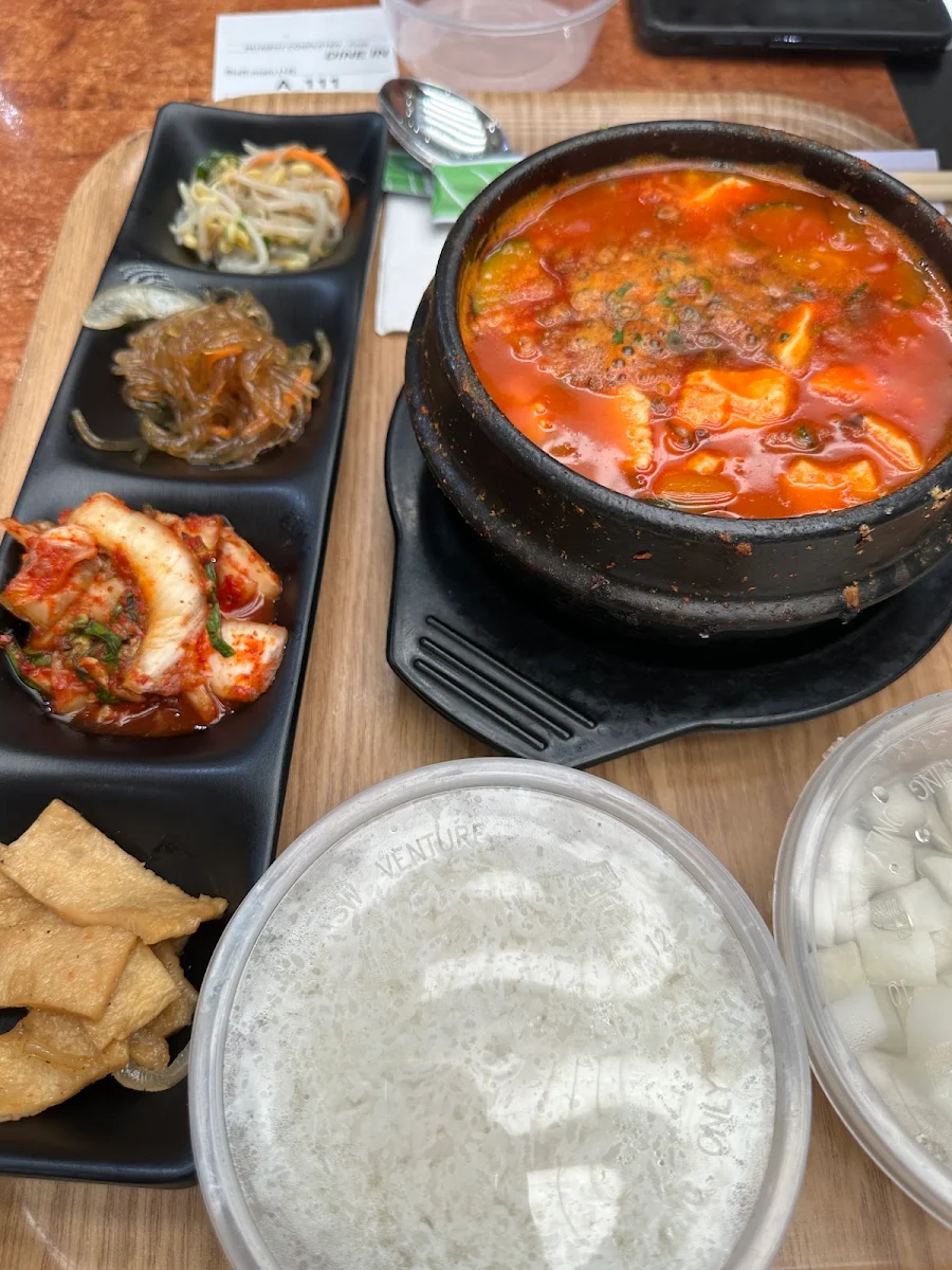 Soft Tofu Seafood Soup