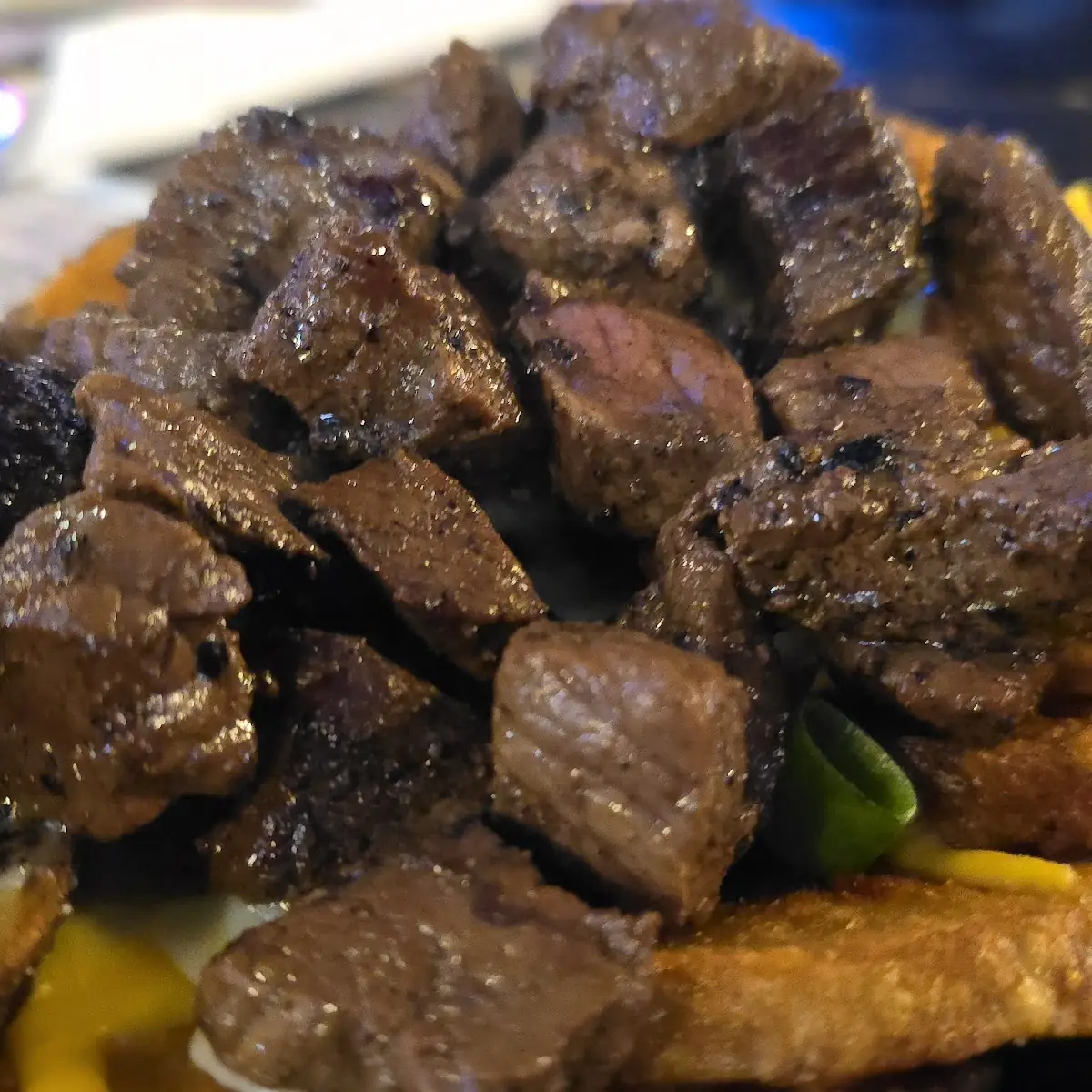 Baked Potato Steak Nachos