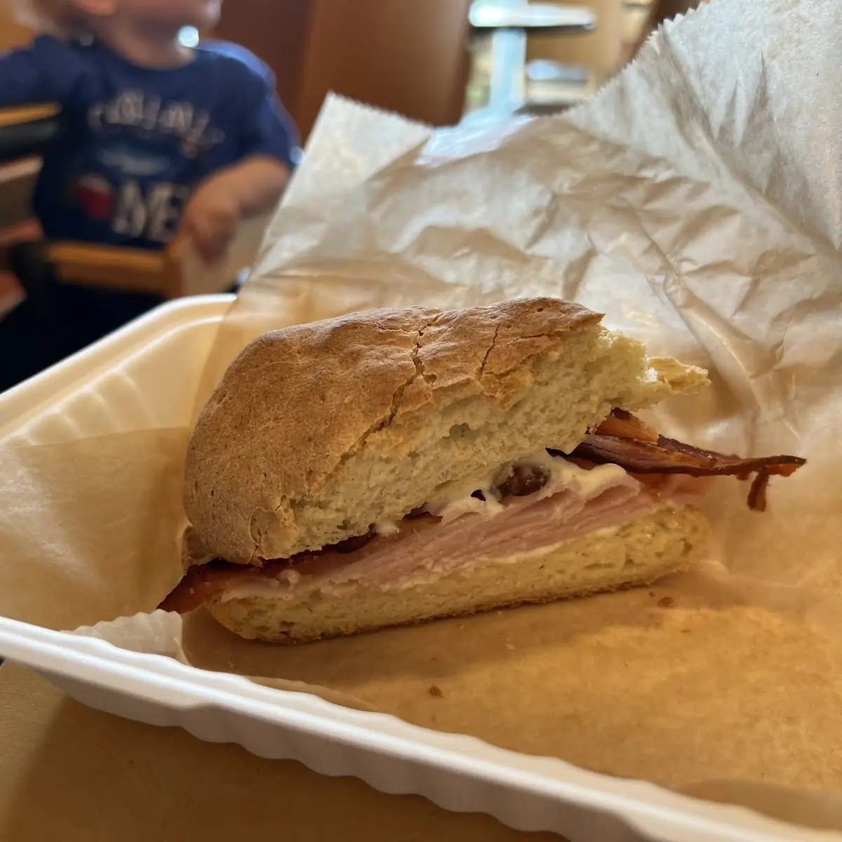 Turkey Bacon Sandwich