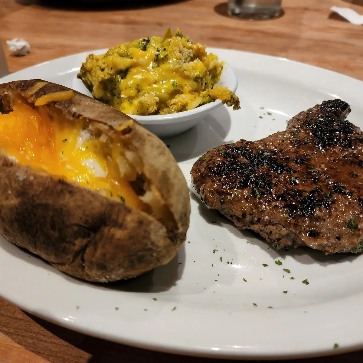 Steak and Baked Potato