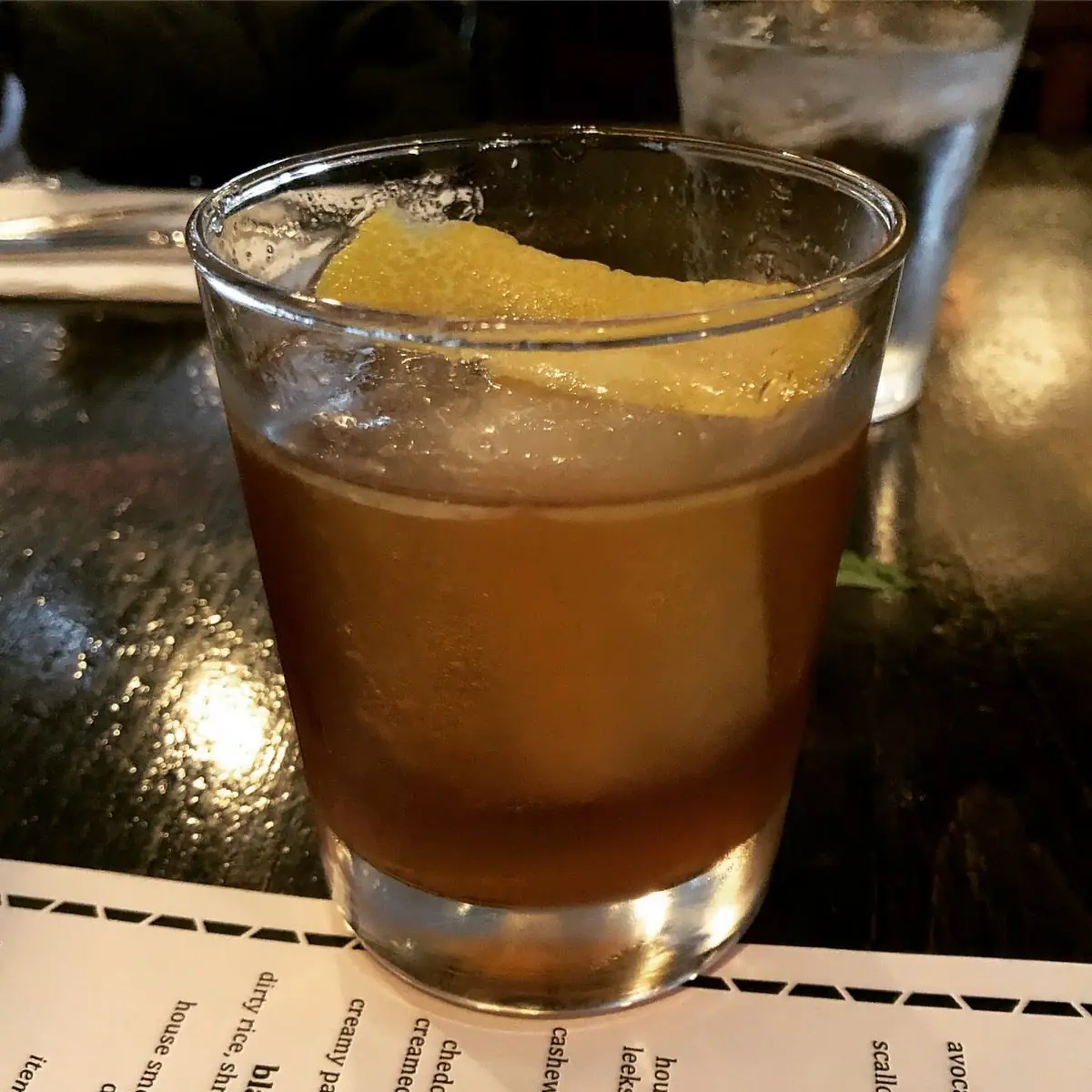 Brown Butter Old Fashioned