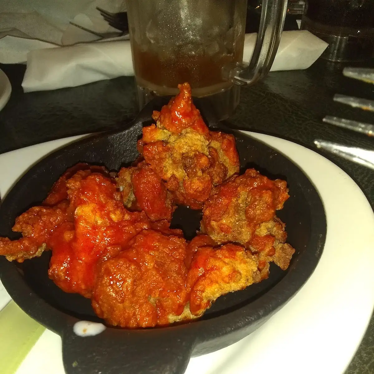 Buffalo Chicken Poppers