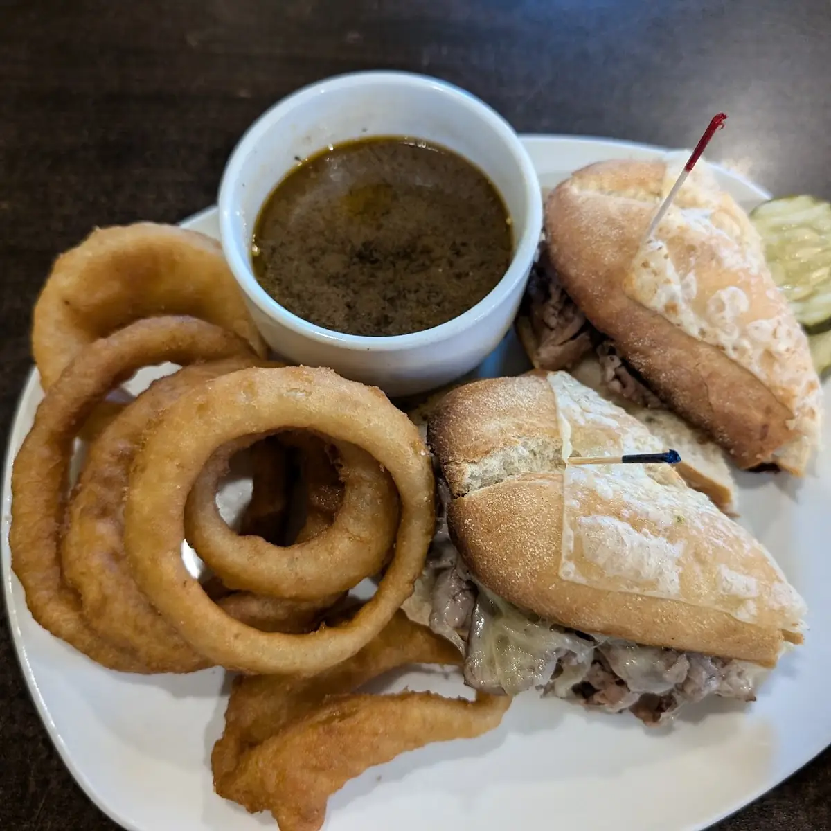 Black & Tan Onion Rings