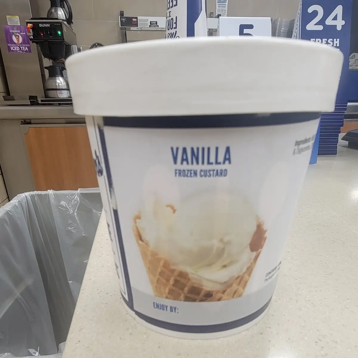 Pint Vanilla Custard