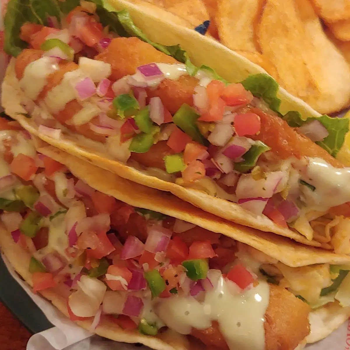 Grilled Chicken Ranch Tacos