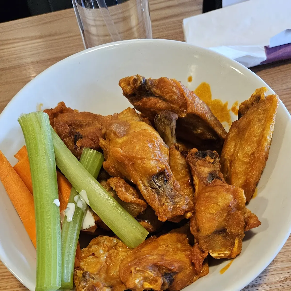 Chicken Wings with Blue Cheese