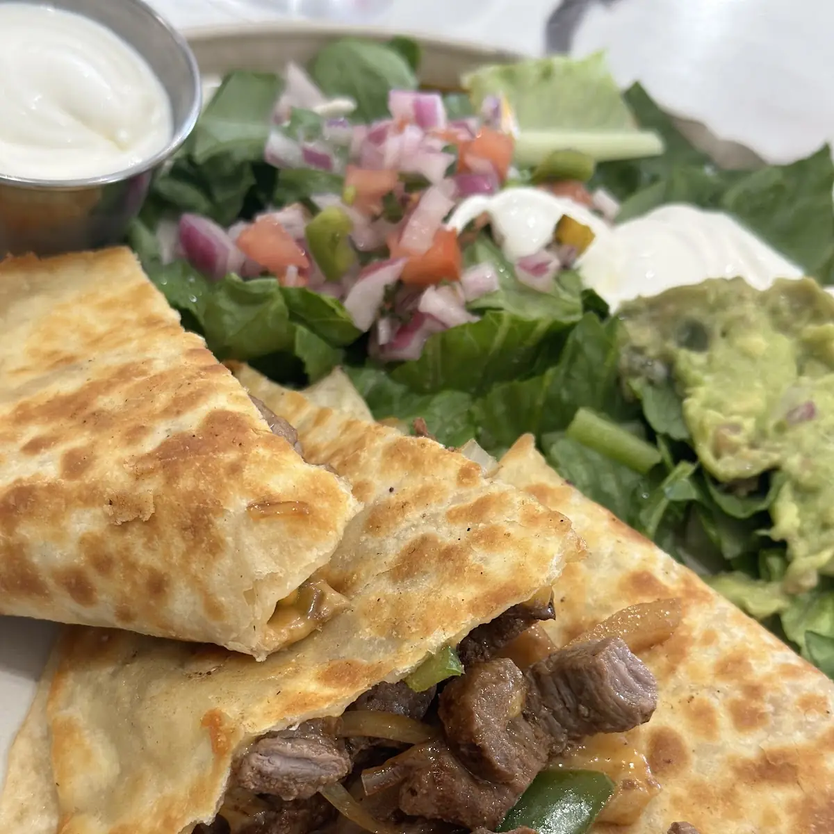 Lunch Fajita Quesadilla