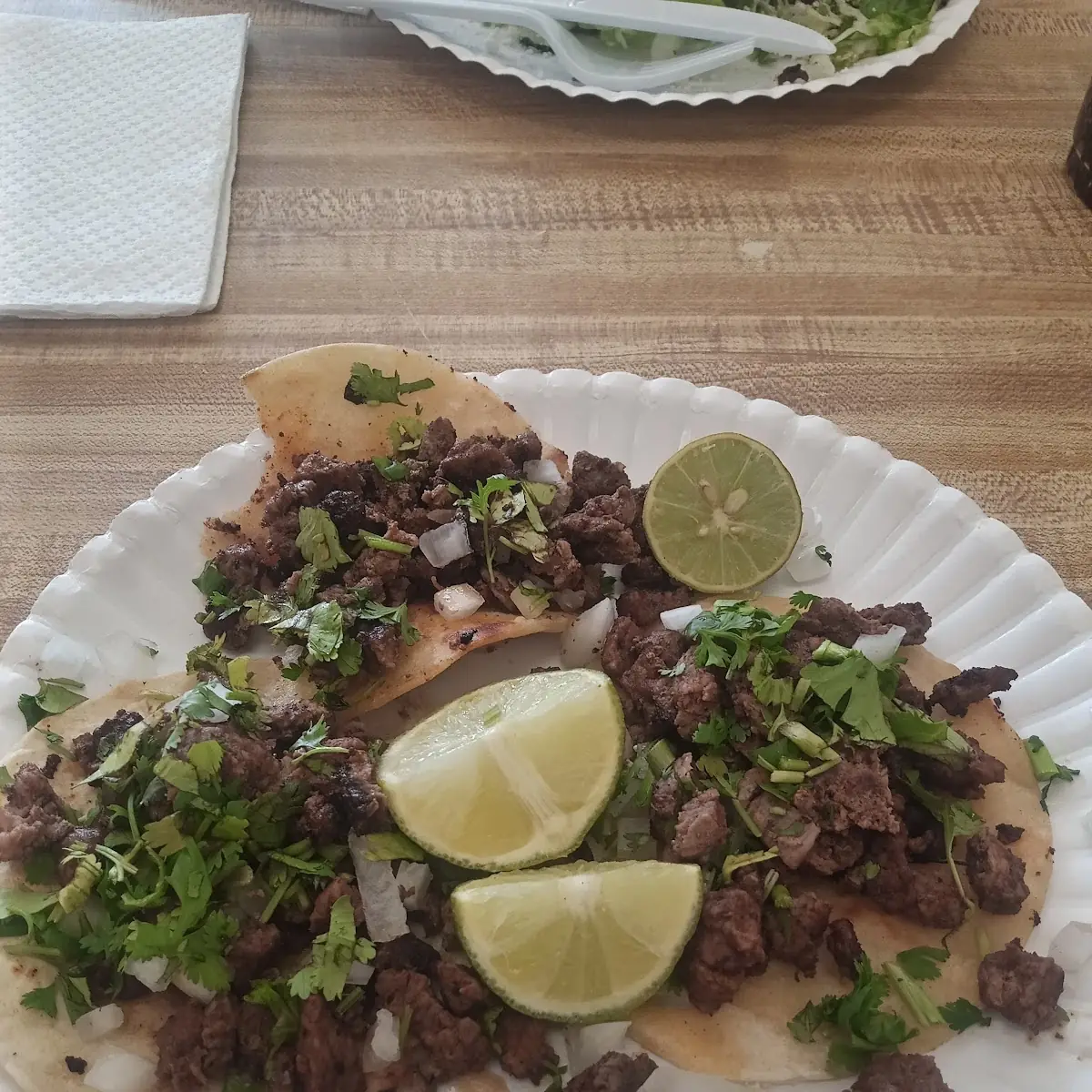 Tacos de Carne Asada Con Todo
