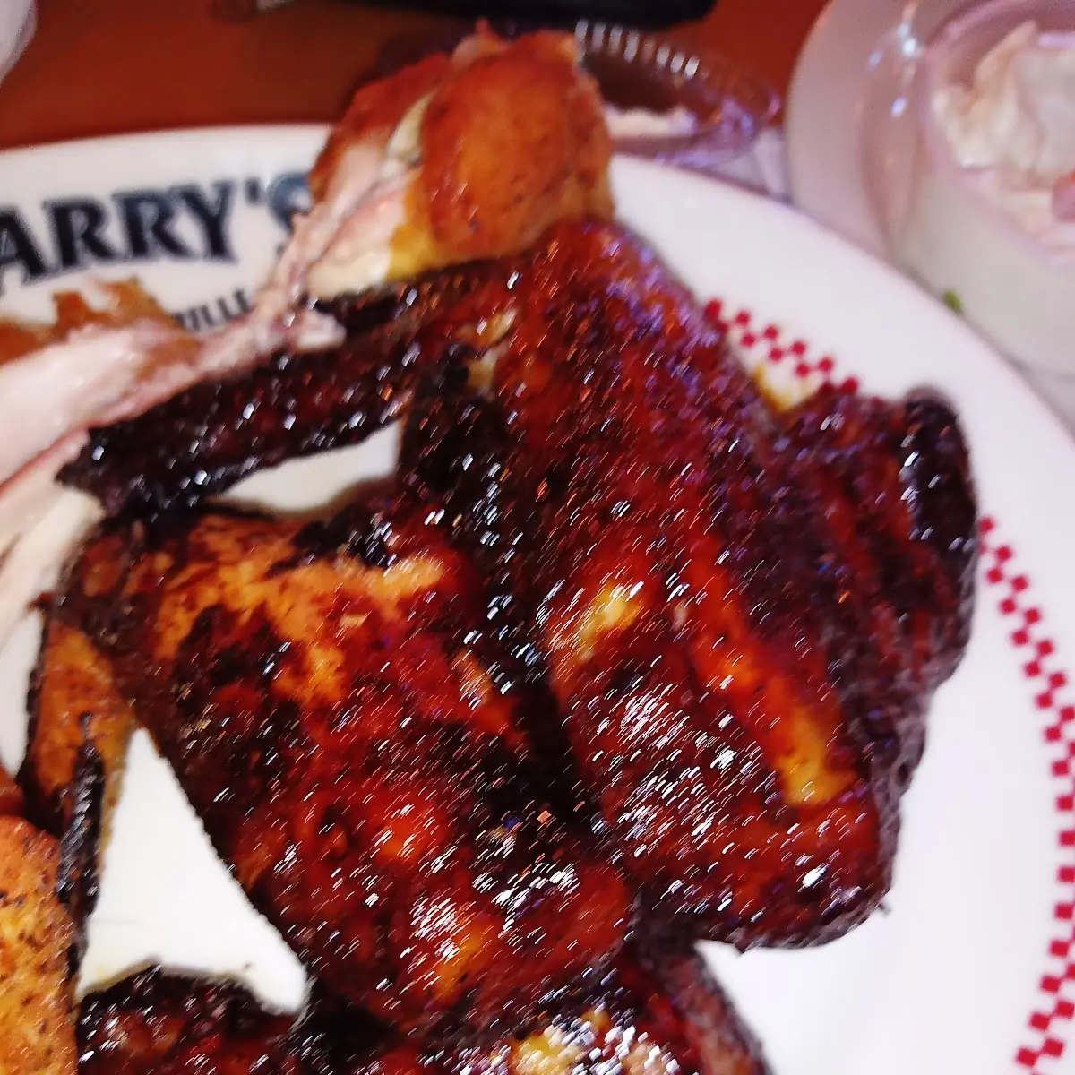 Plain Fried and Sweet Bourbon Chicken