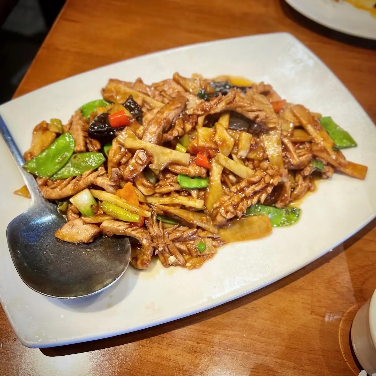 Pork with Dry Bean Curd