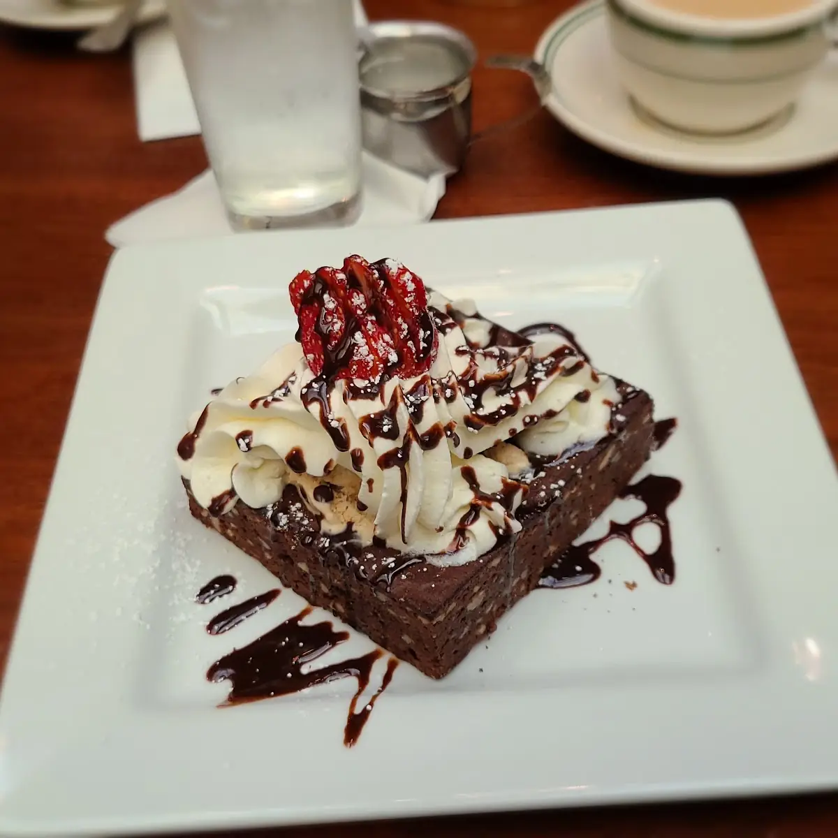 Hazelnut Brownie Sundae