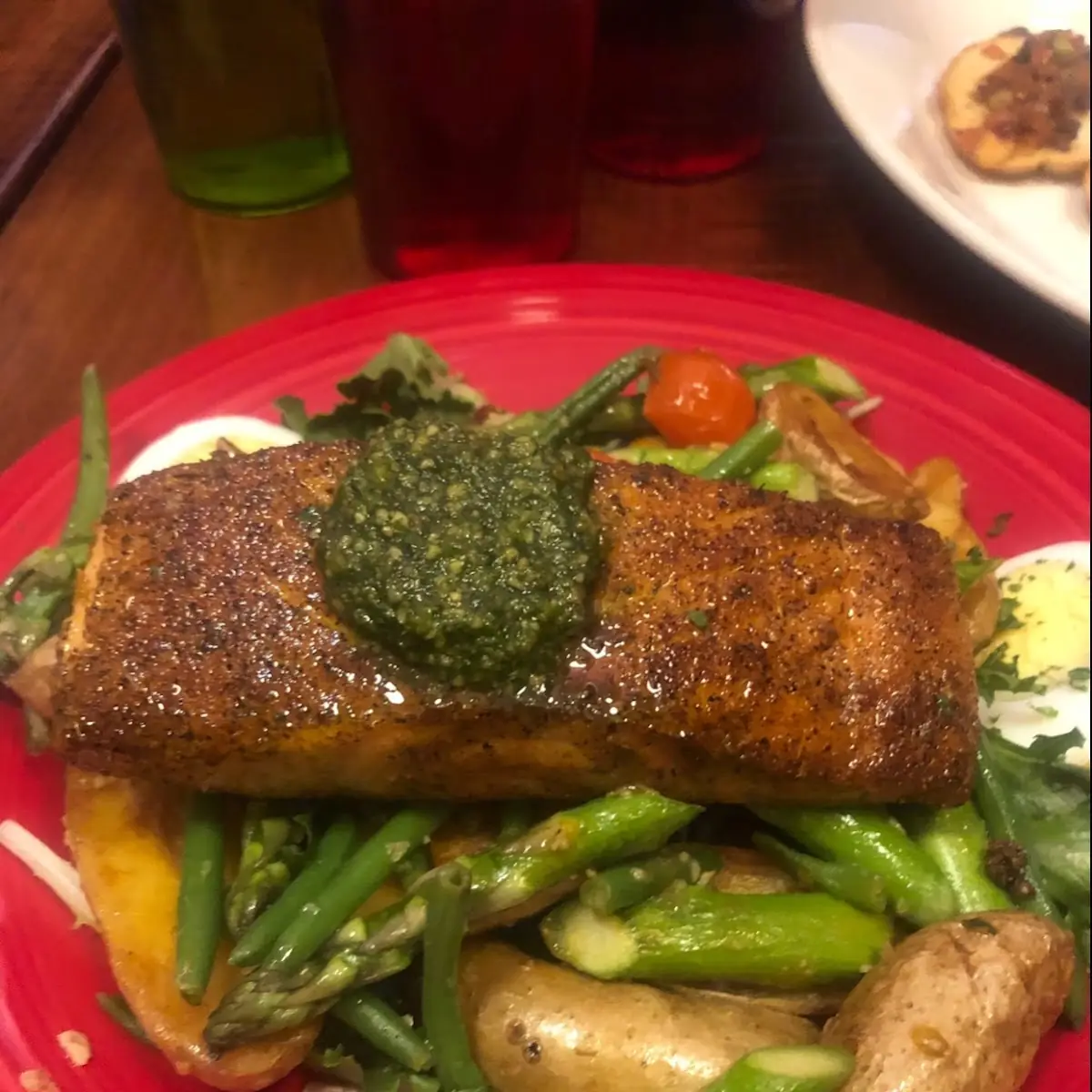 Salmon Nicoise Salad