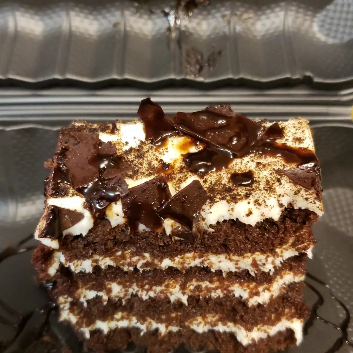 Chocolate Brownie Lasagna