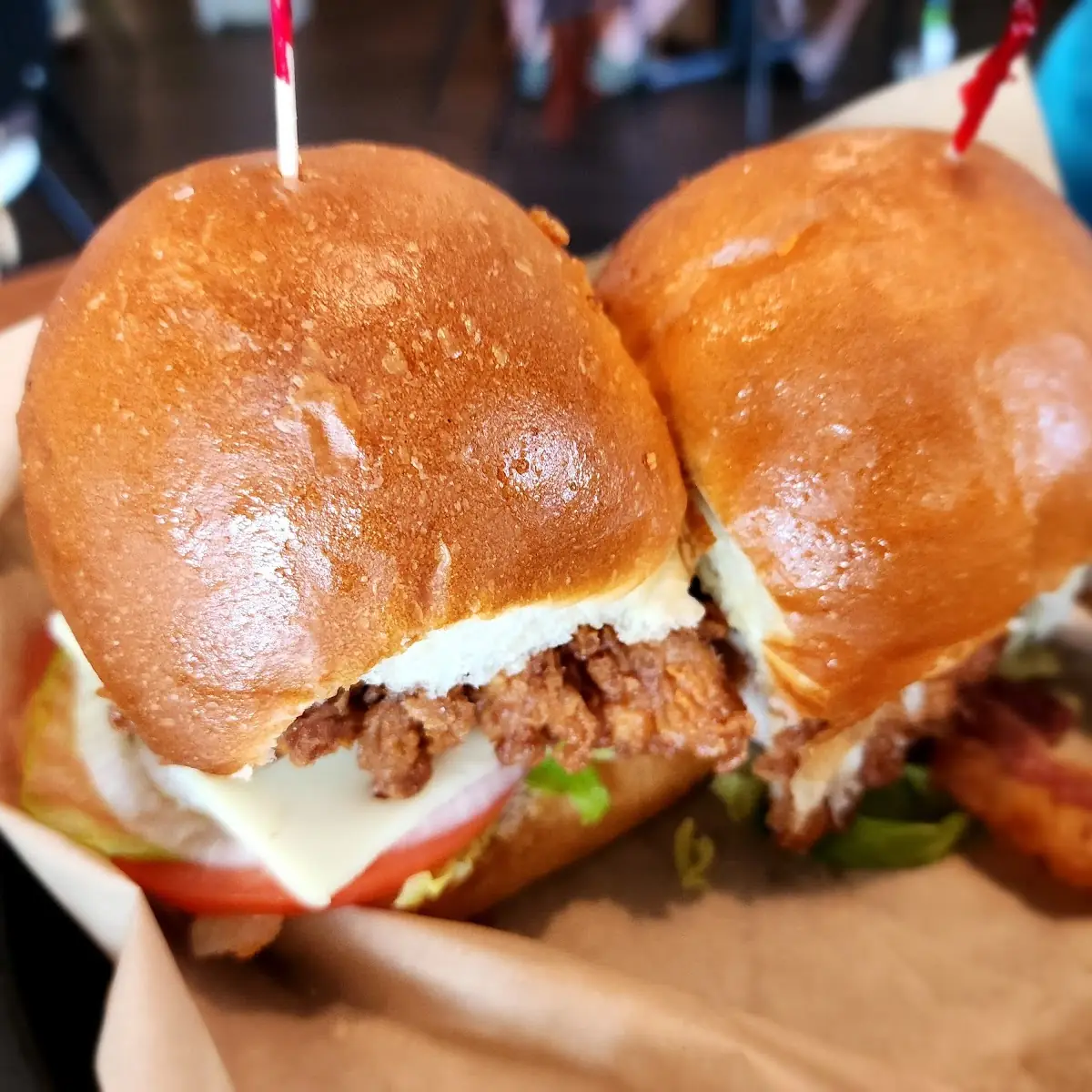 Fried Chicken Club Sandwich