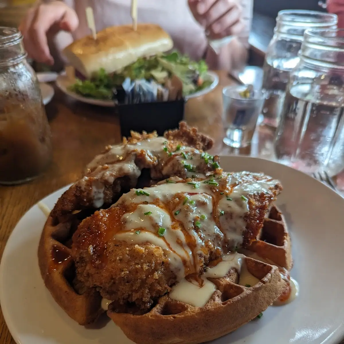 Chicken & Bacon Waffle