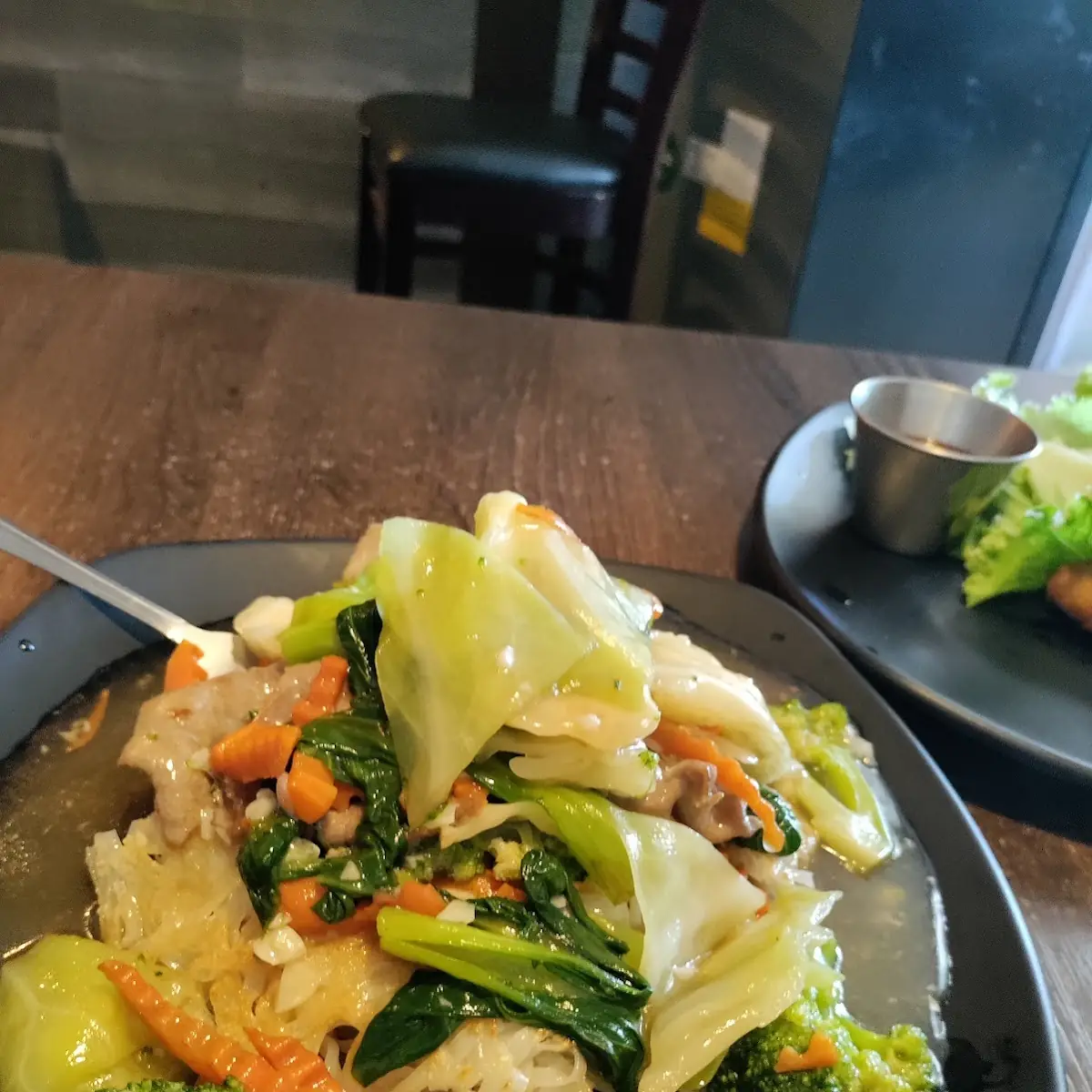 Pan Fried Noodles with Beef