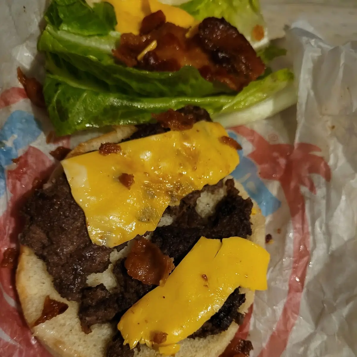 Jr Bacon Cheeseburger Biggie Bag