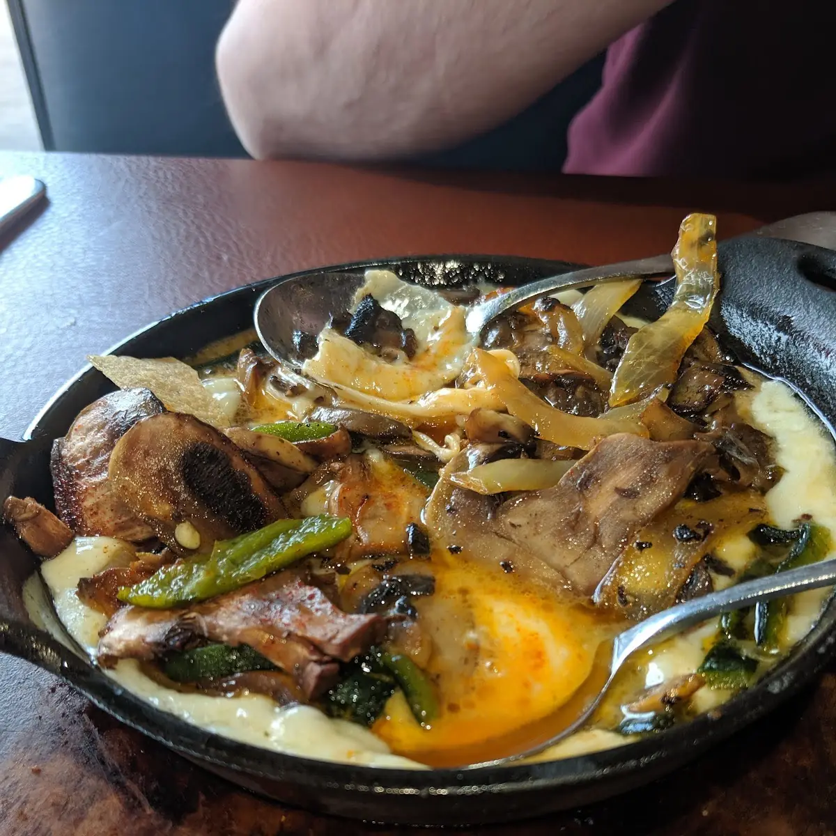 Mushroom Queso Fundido