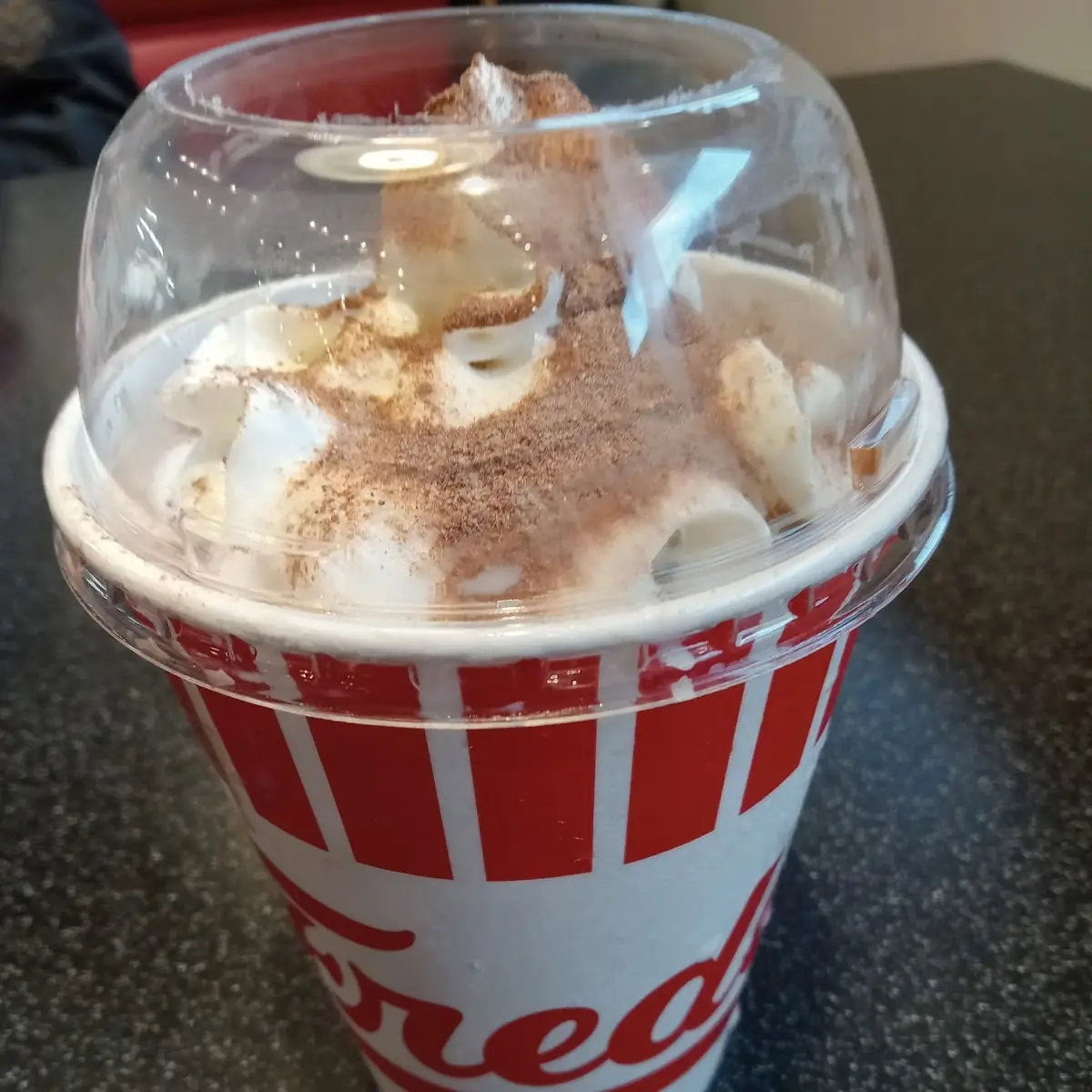 Frozen Hot Chocolate Shake with Ghirardelli
