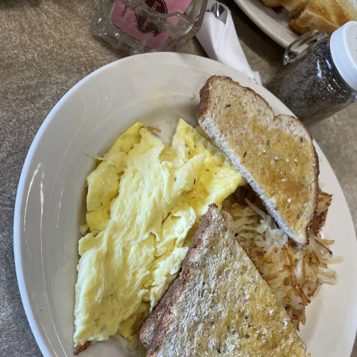 #5. Scramble with Chopped Ham