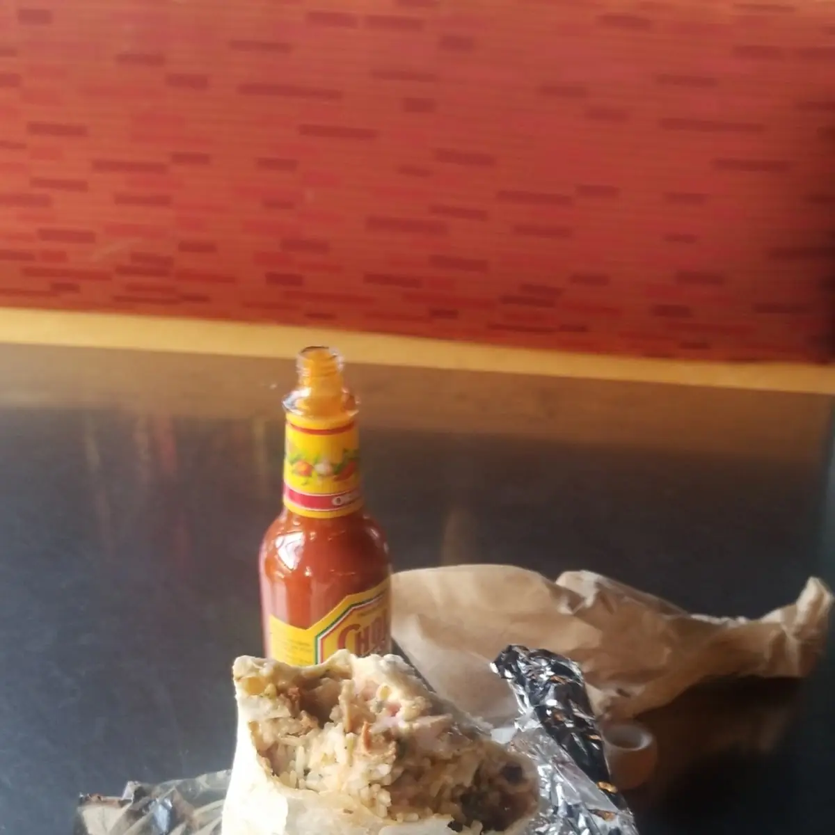 Grilled Adobo Chicken Burrito