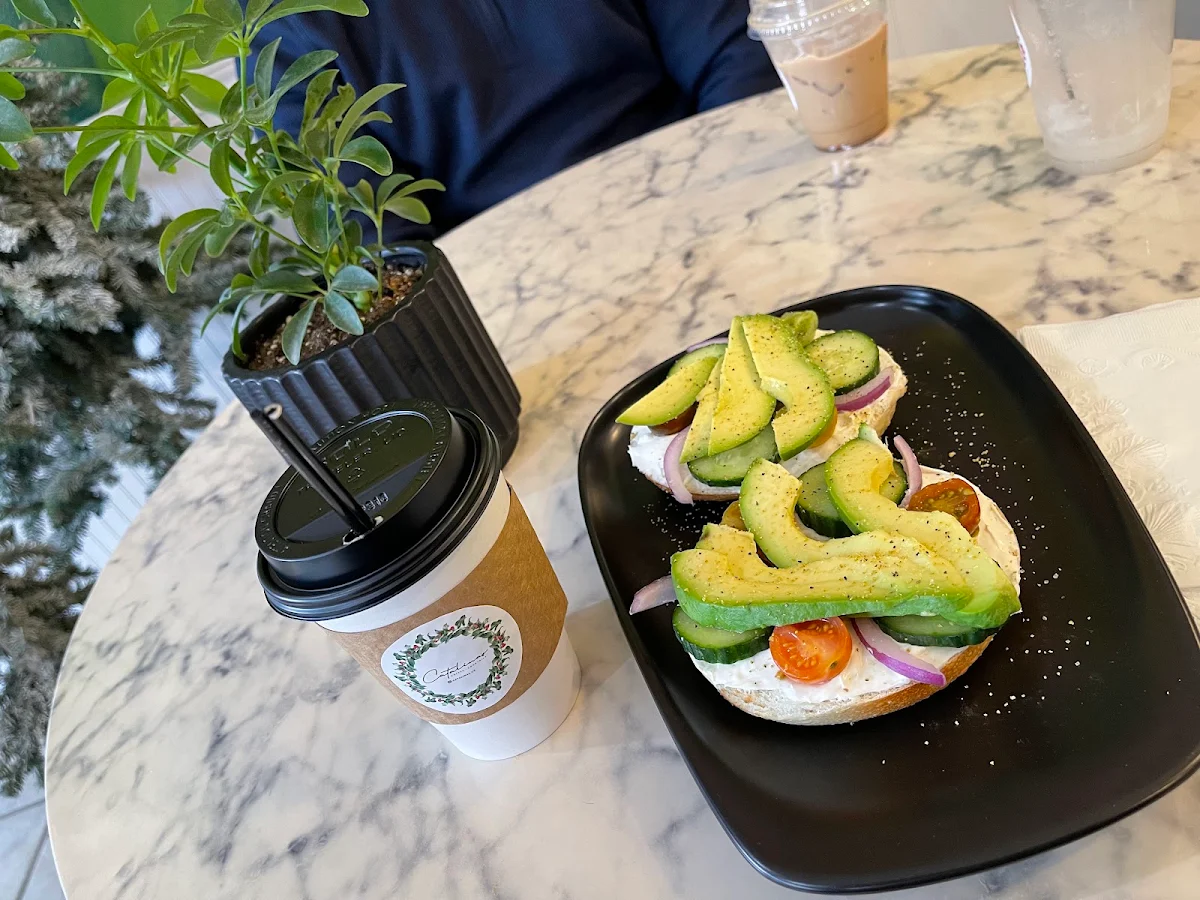 Bagel with Cream Cheese Bagel