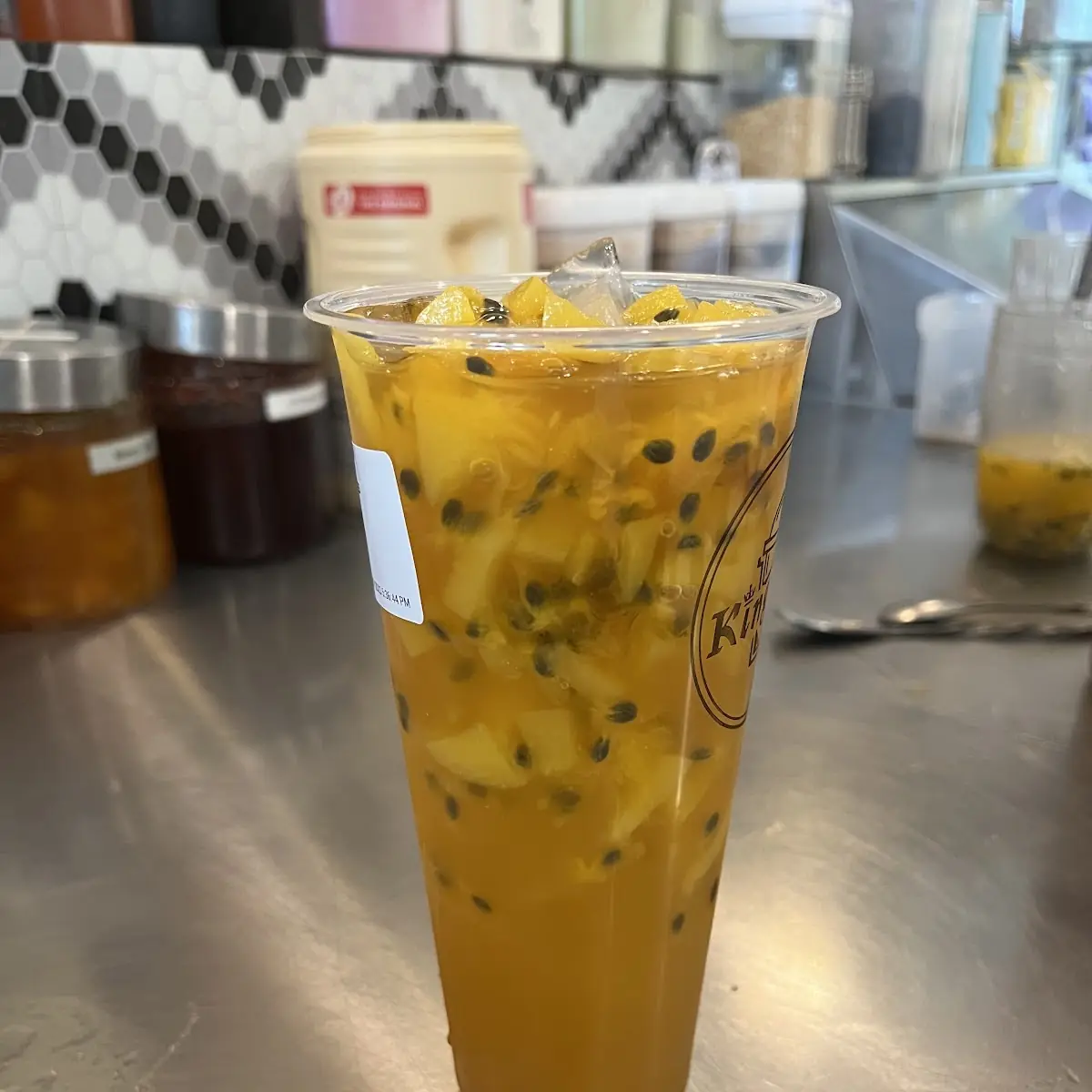 Peach Passion Fruit Tea