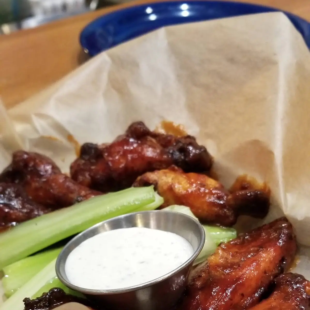 Buffalo or BBQ Chicken Wings