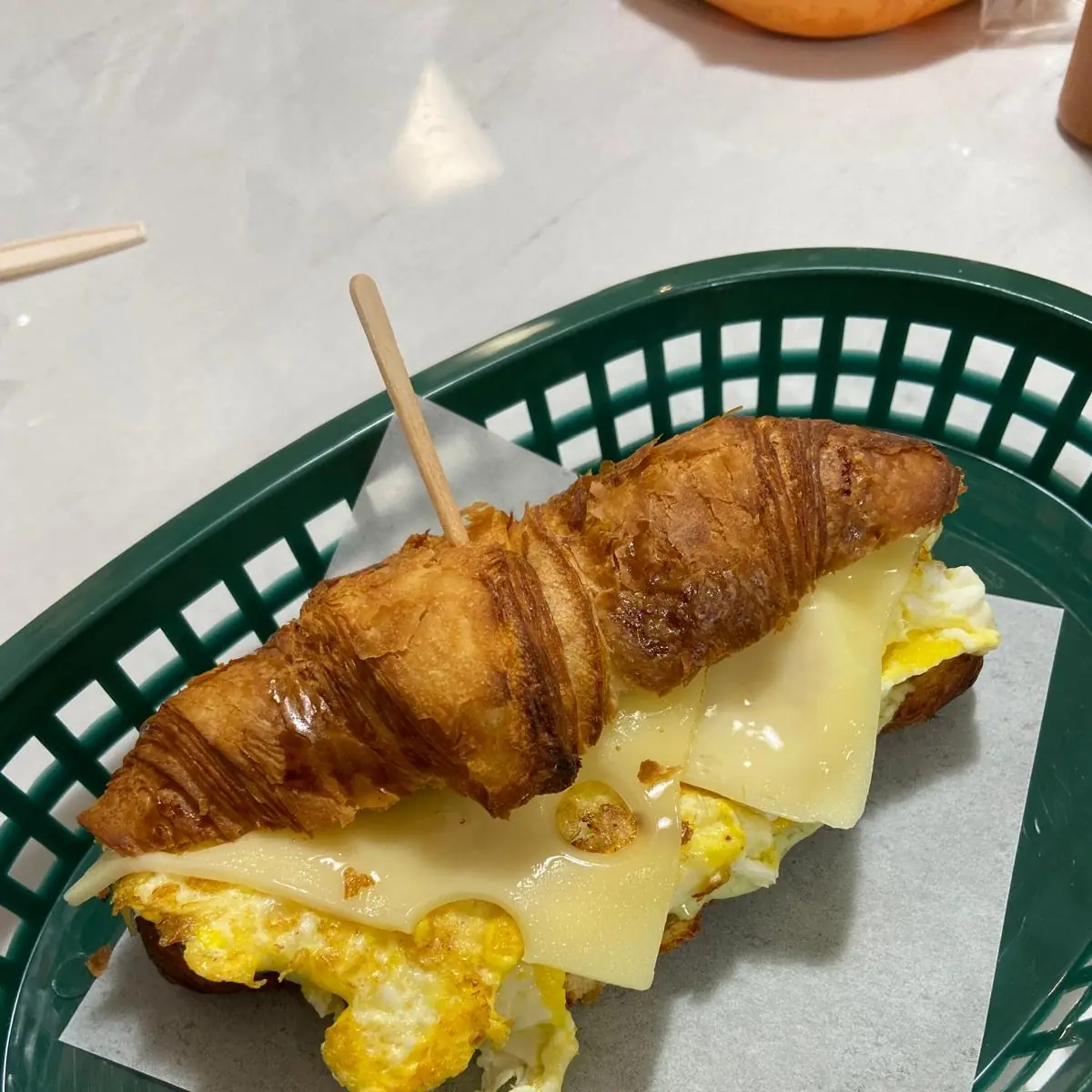 Egg and Cheese Croissant