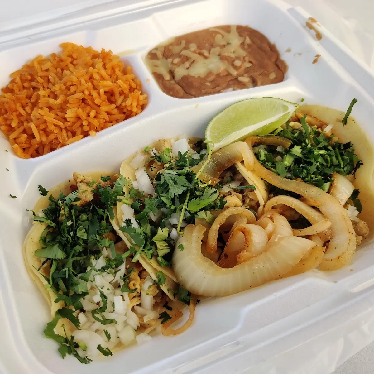 Chicken Taco Combo