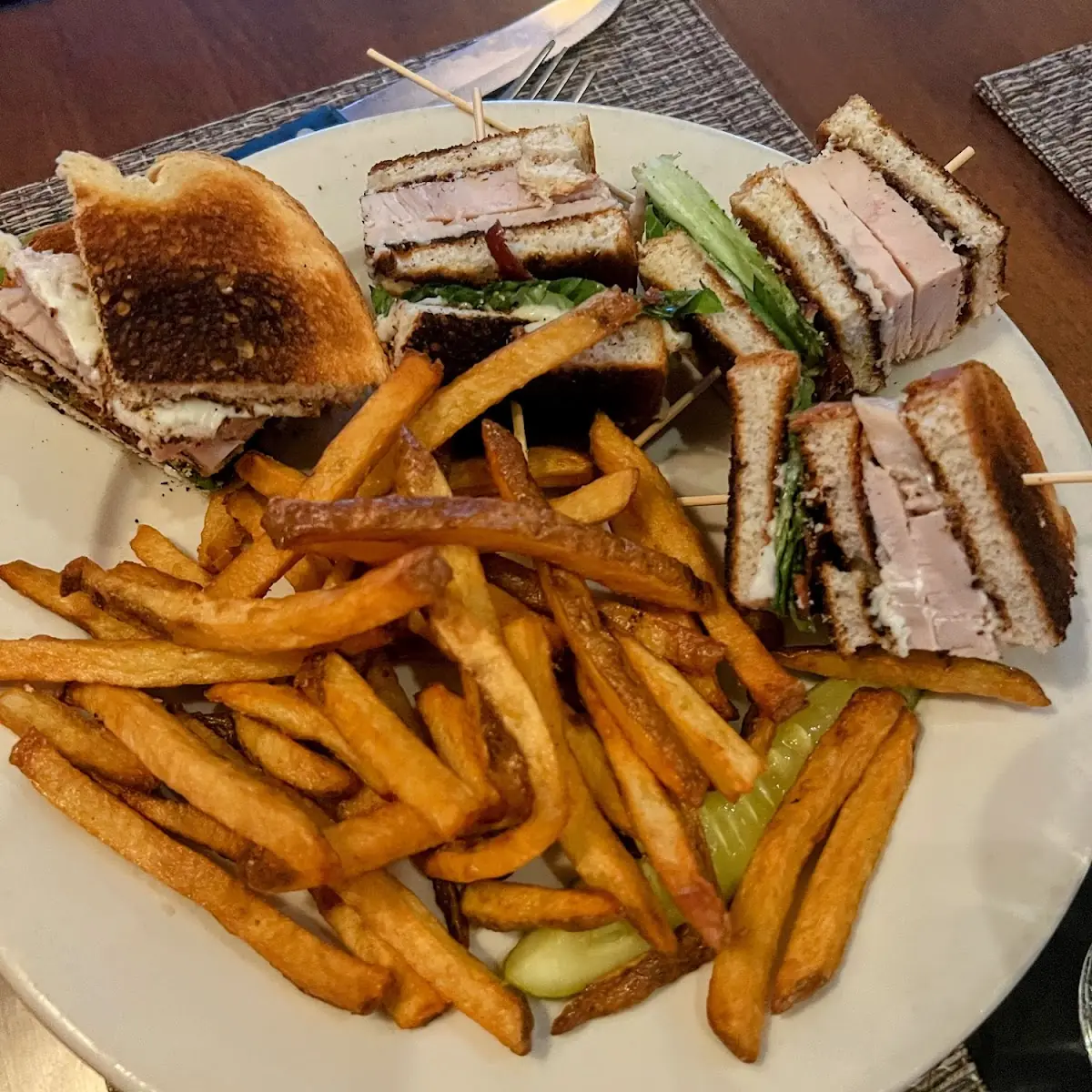 Turkey Club Sandwich