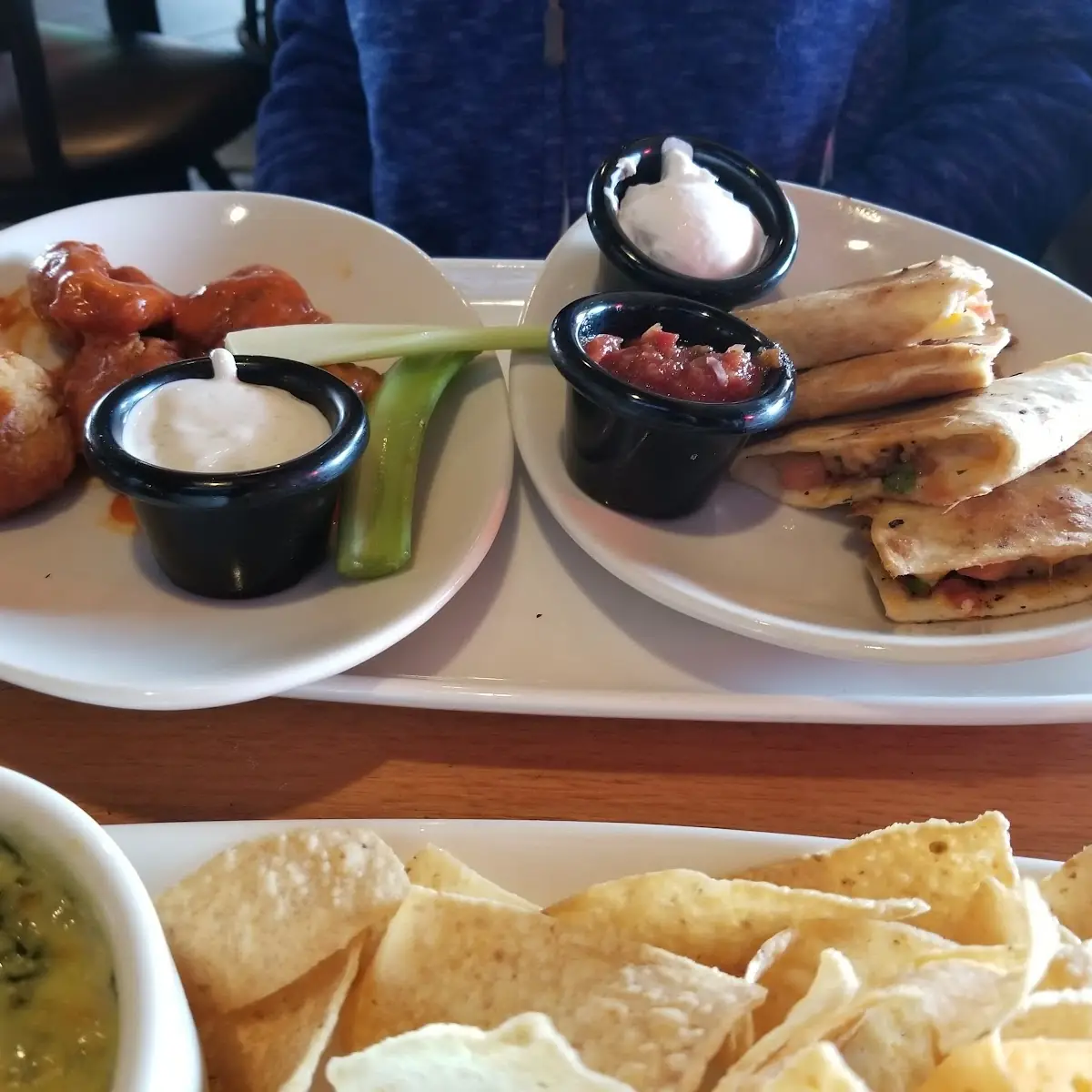 Spinach Dip and Chips