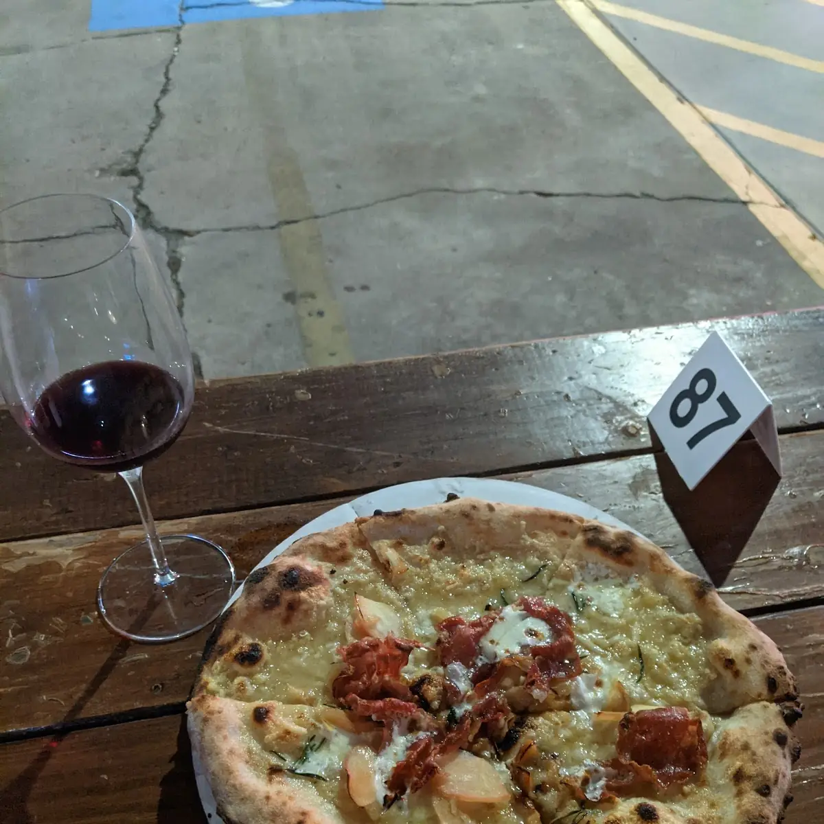Angies Prosciutto Pizza