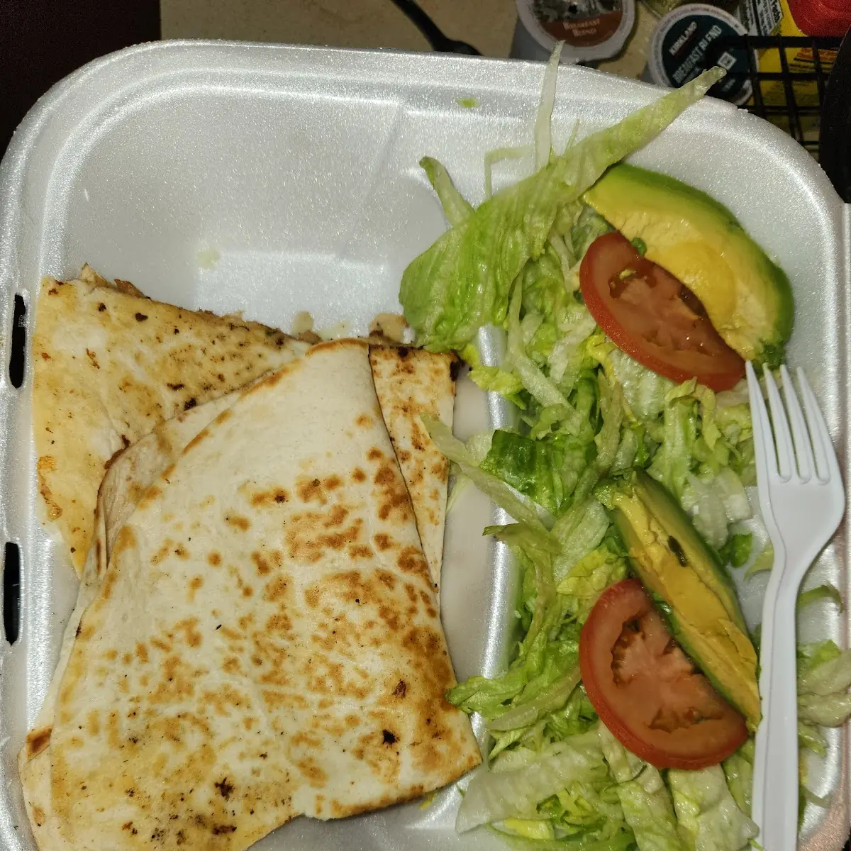 Chicken & Cheese Quesadilla