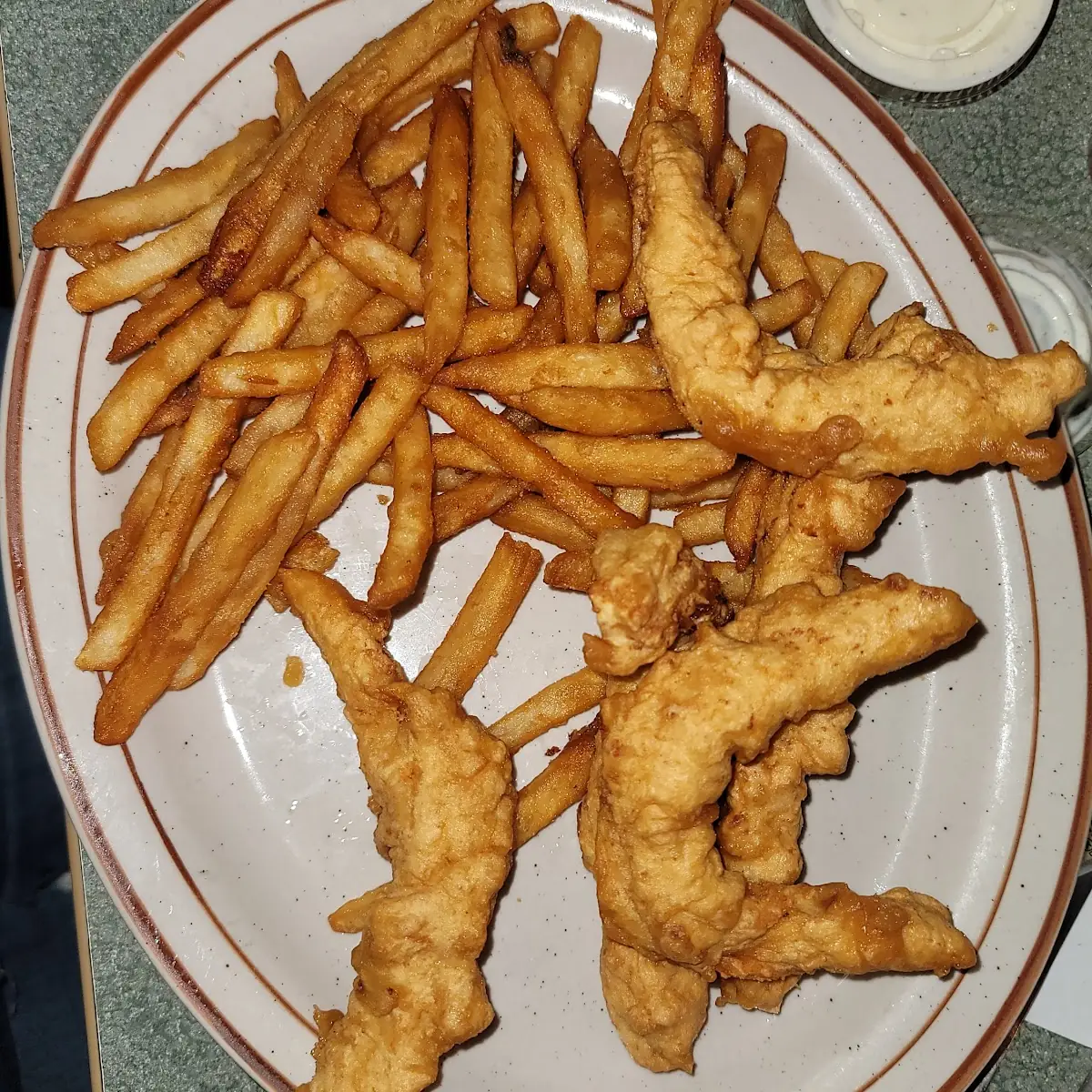 Chicken and Beer Batter Fries