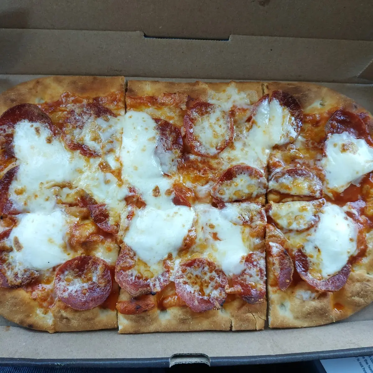 Pepperoni Flatbread Pizza