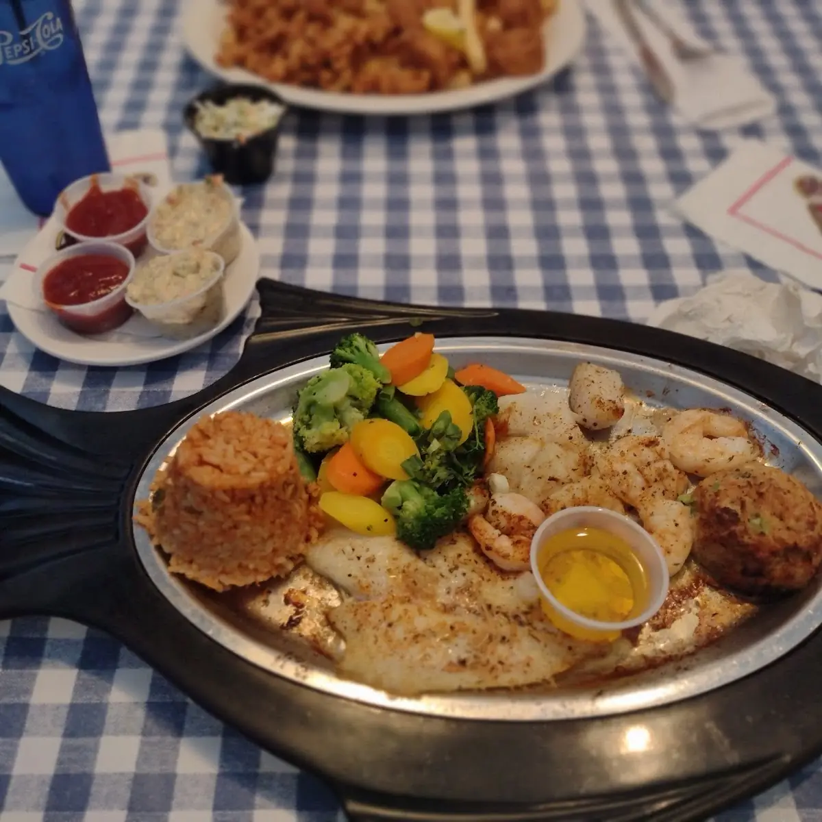 Broiled Seafood Platter