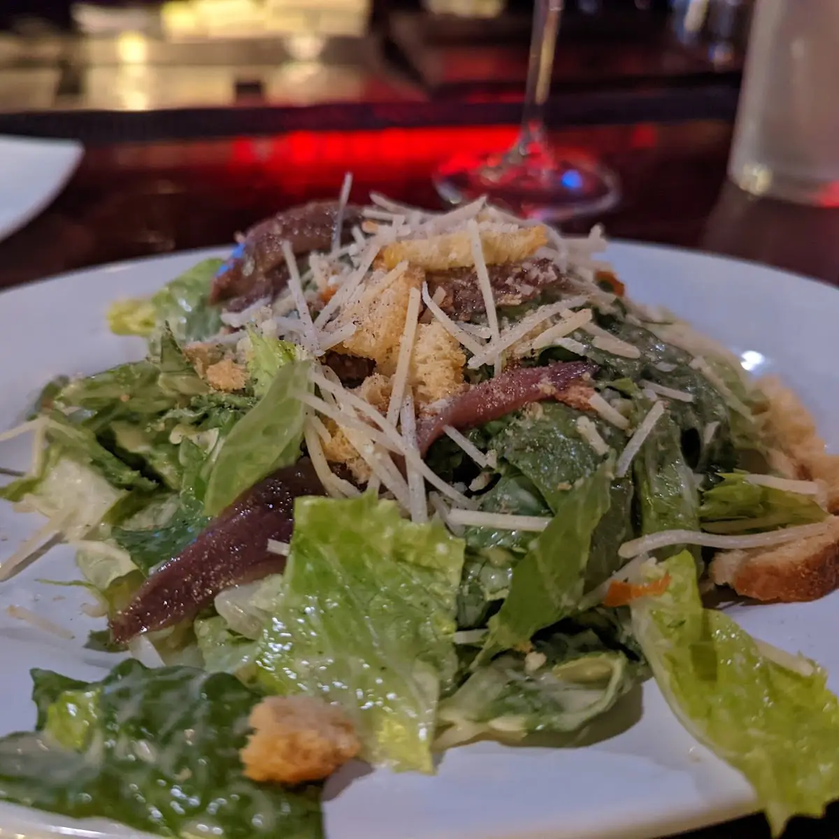 Caesar Salad with Anchovy
