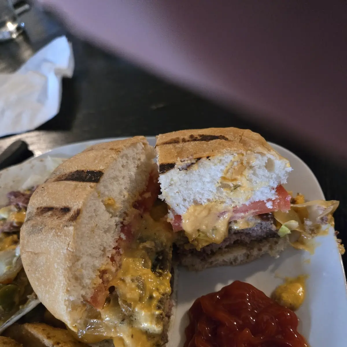 Beer Cheese Burger