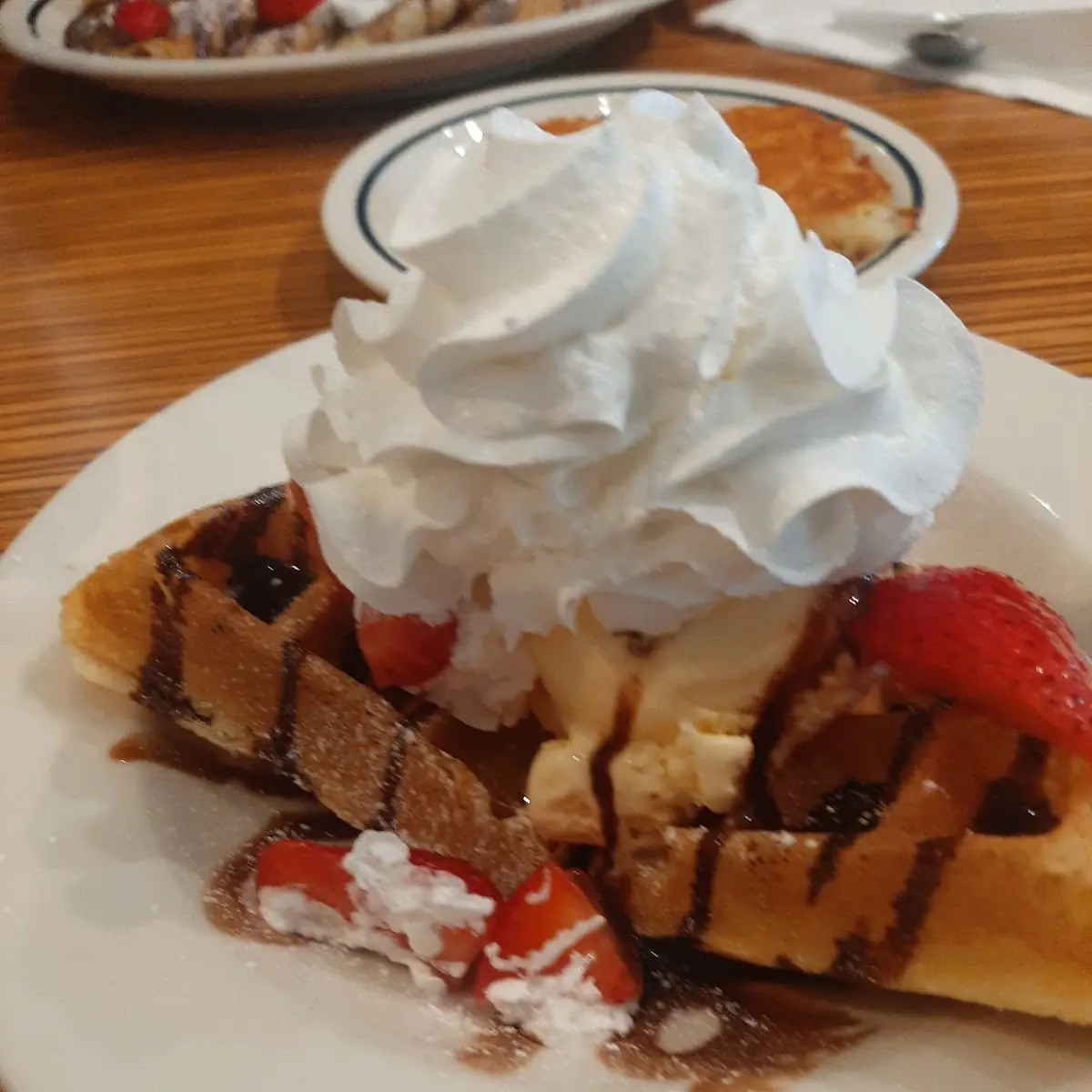 Gluten-Friendly Belgian Waffle Combo