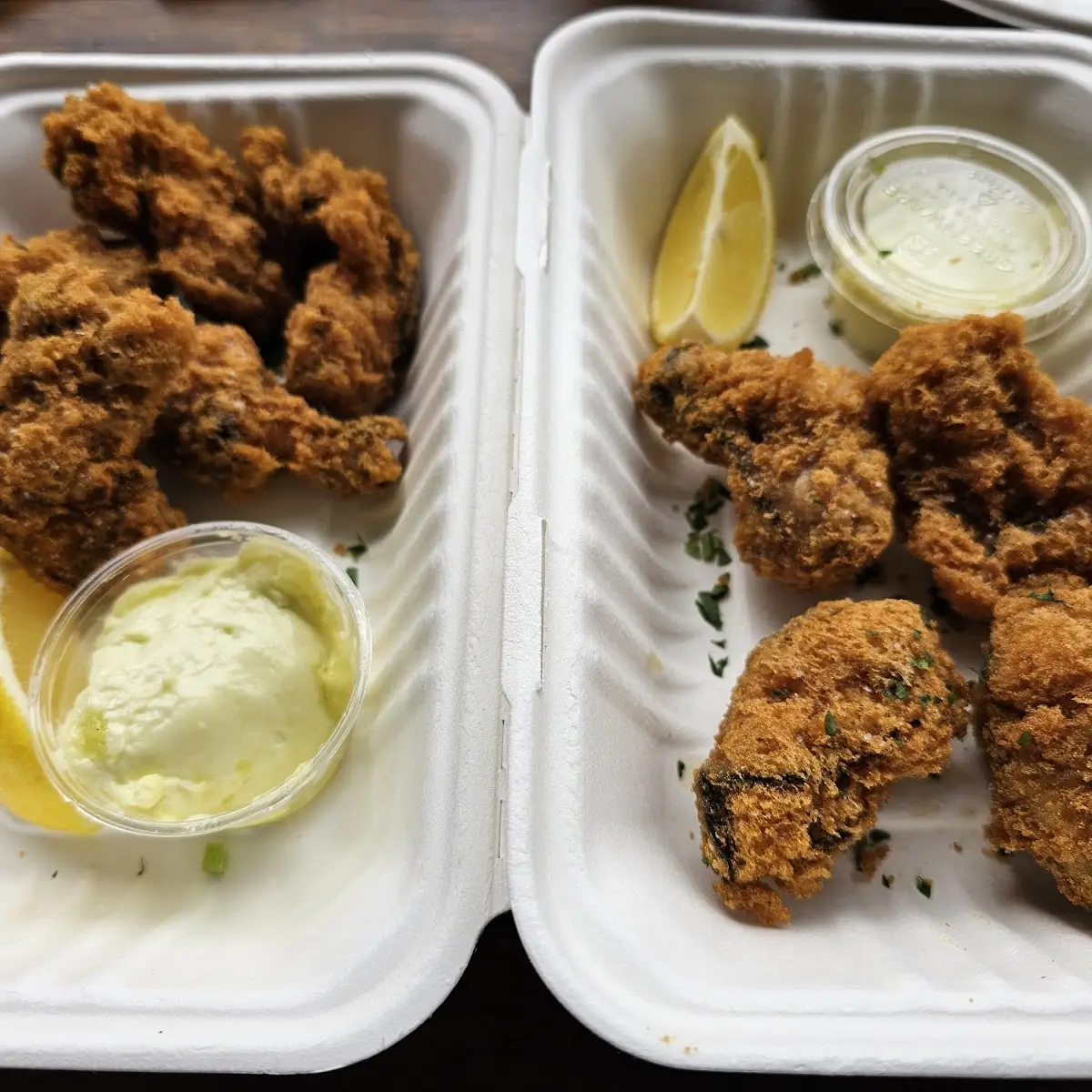 Beer Battered Fried Oysters