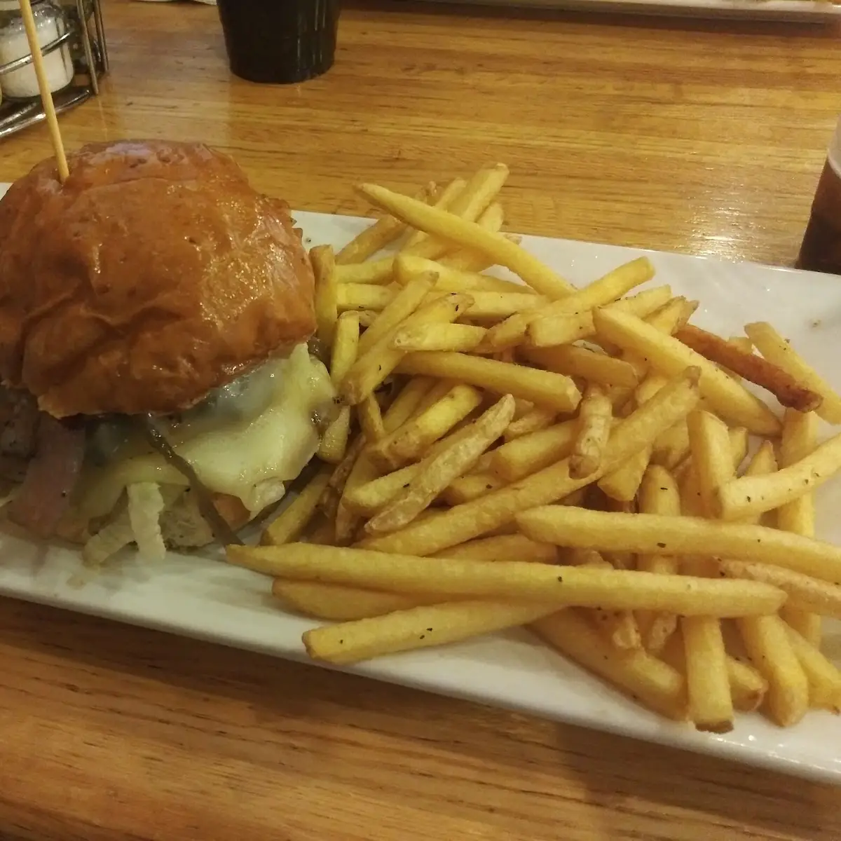 Basalmic Portobello Mushroom Burger