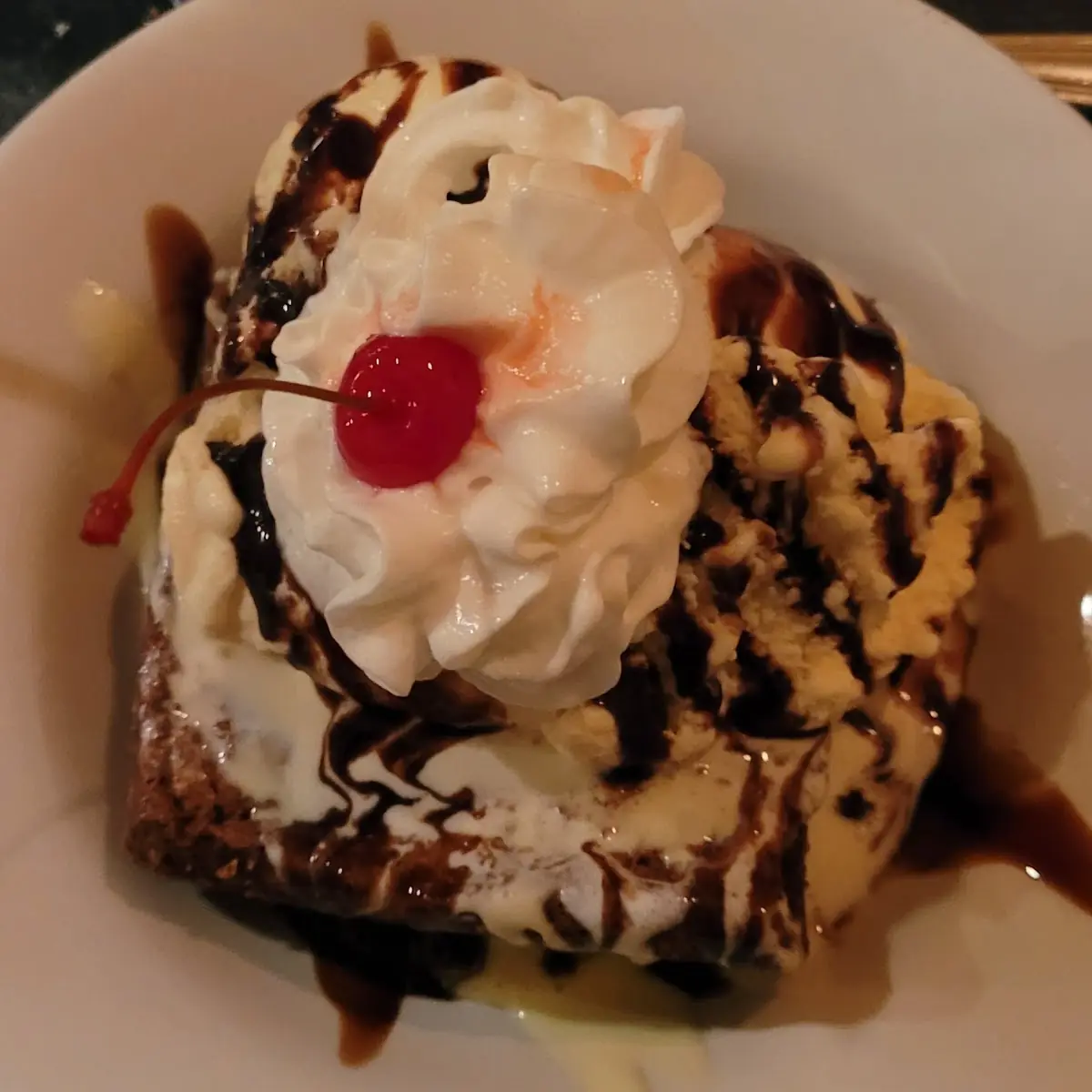 Brownie Sundae