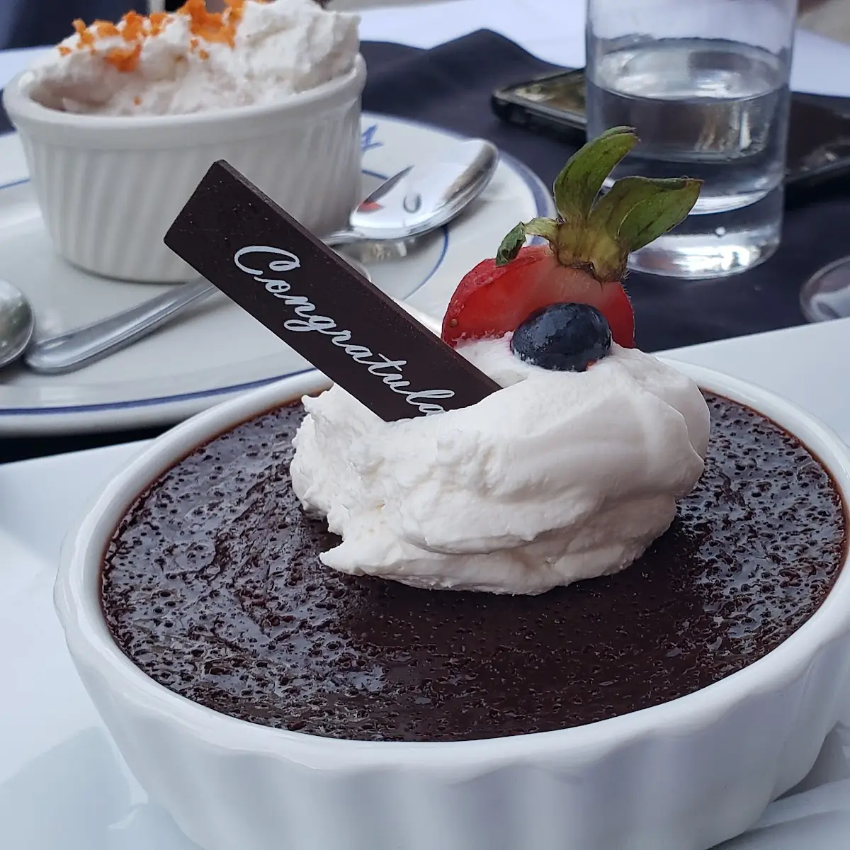 Belgian Chocolate Pot Du Creme