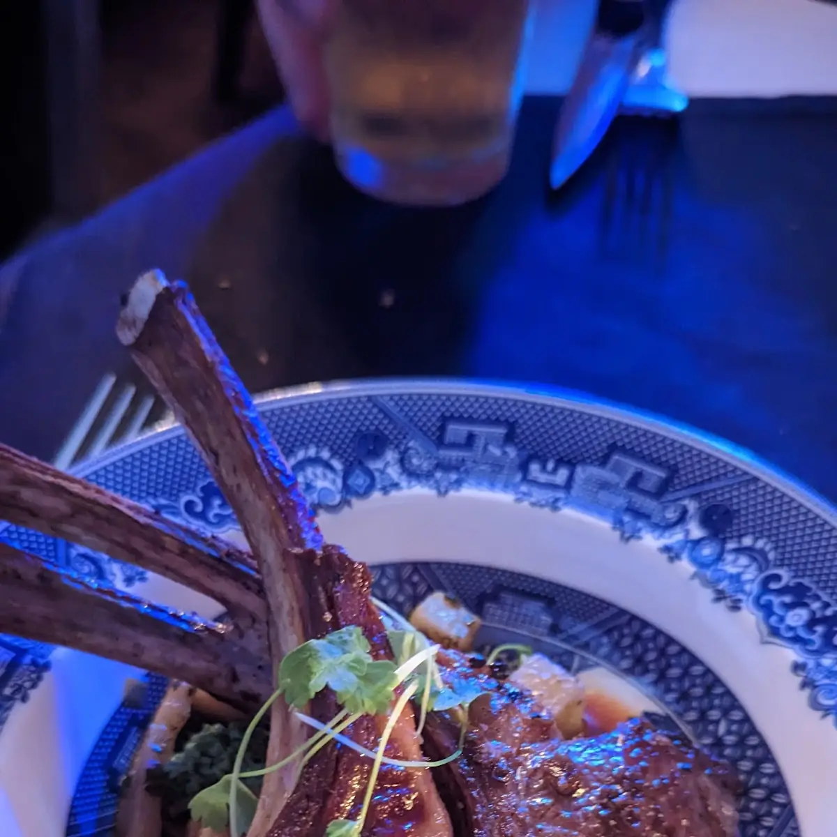 Lamb Chop and 4oz Filet Mignon