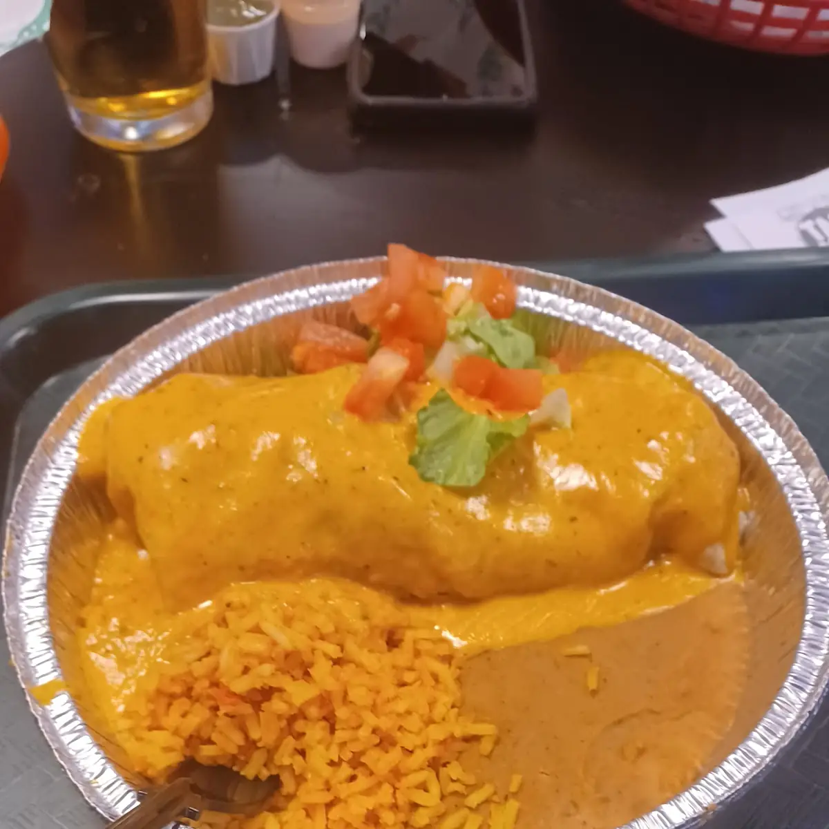 Picoso Beef Burrito